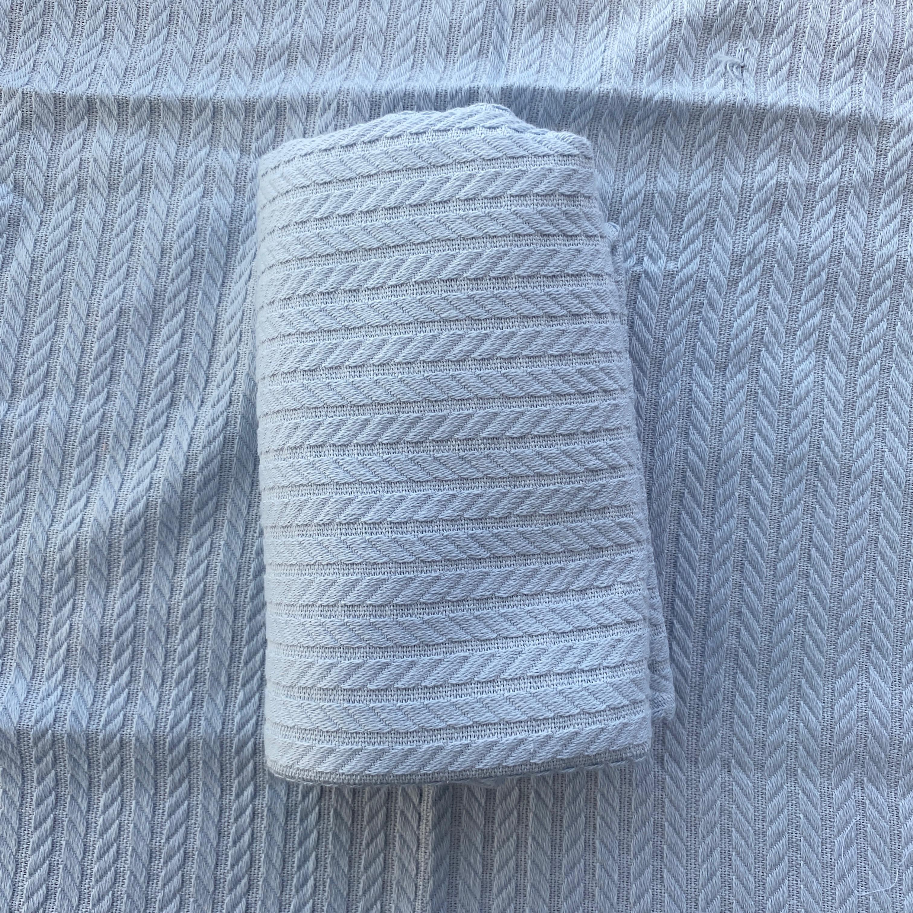 Pamuklu Çocuk Pikesi 100x120 cm Bebe Mavisi Renk