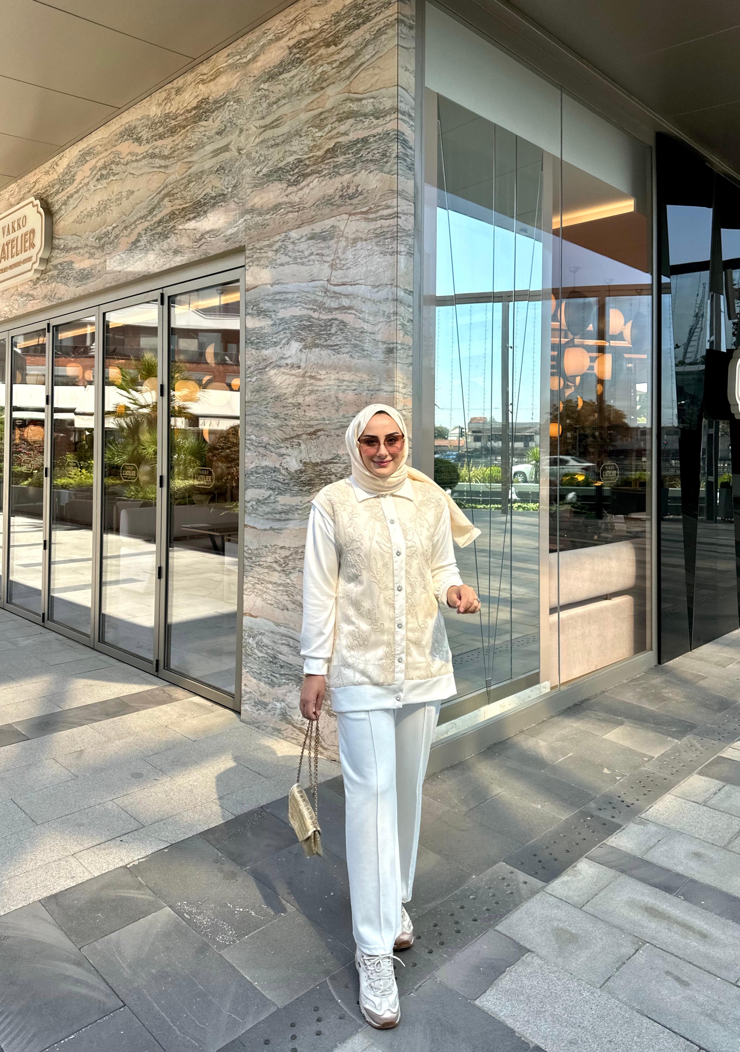 Maria Yelekli 3'lü Takım