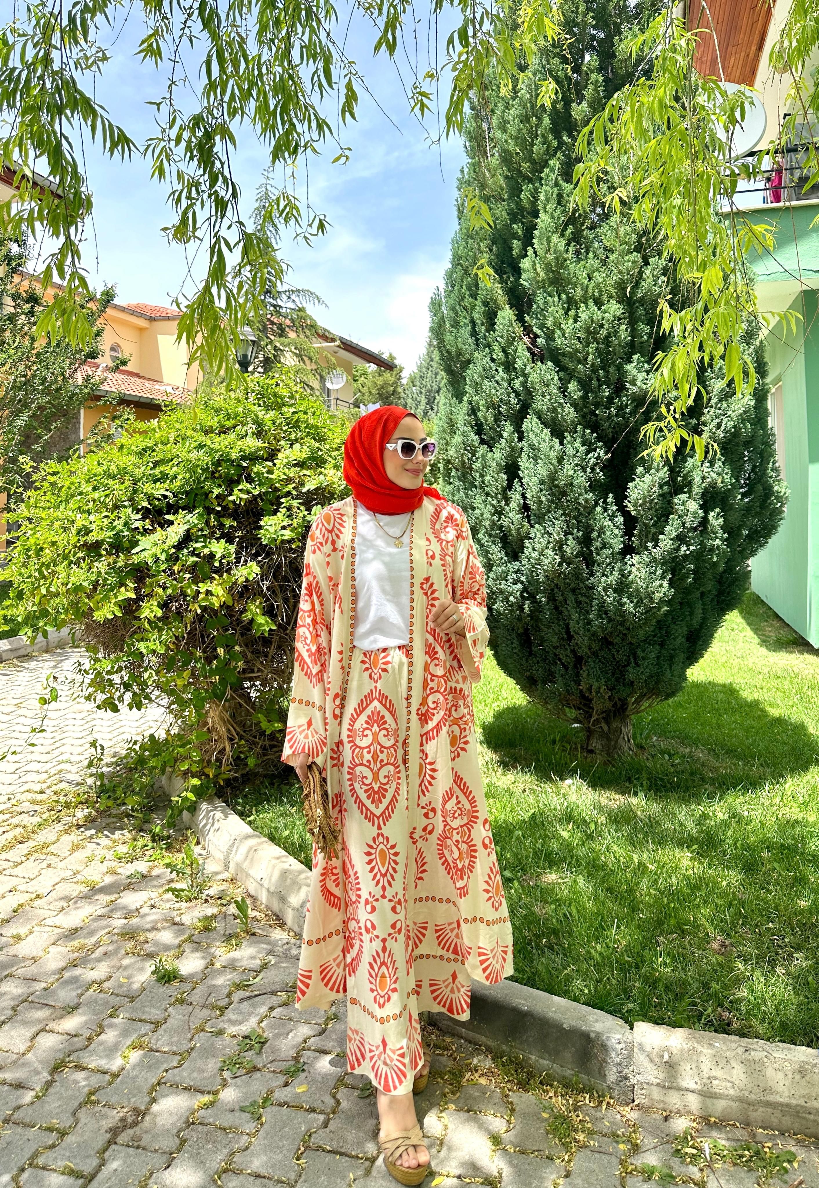 Fiona Somon Kimono Takım