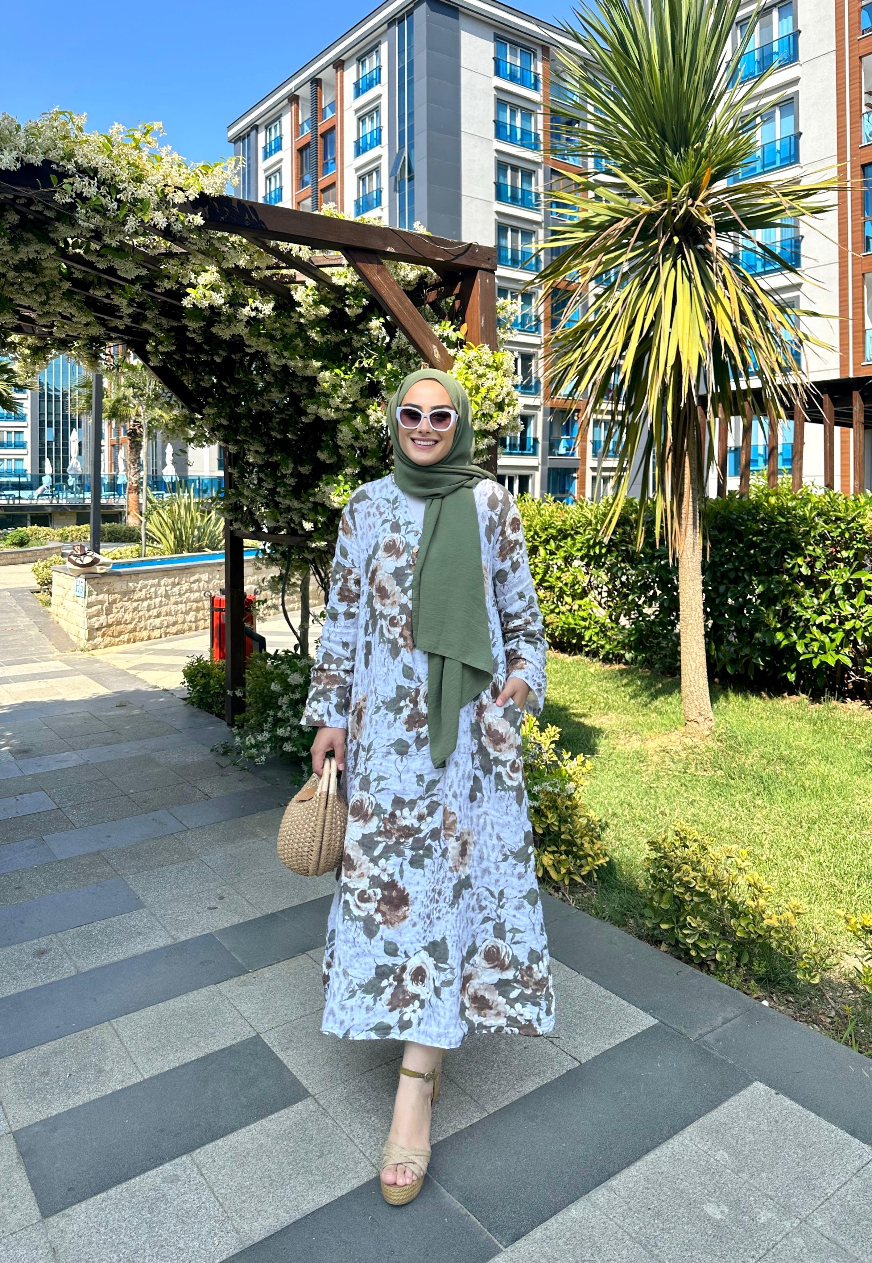 İtalyan Keten Elbise
