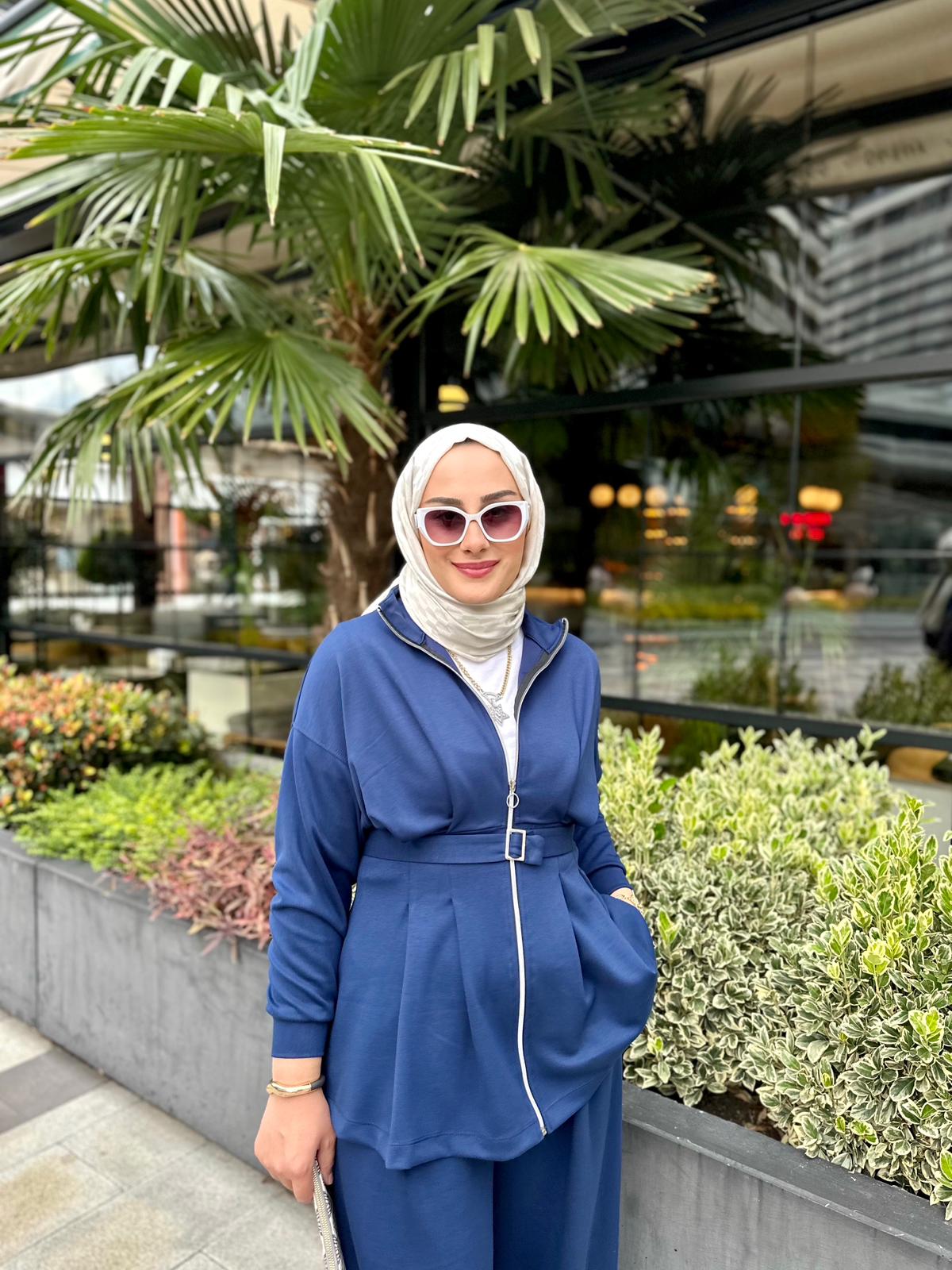 Pileli Oysho Takım - Lacivert