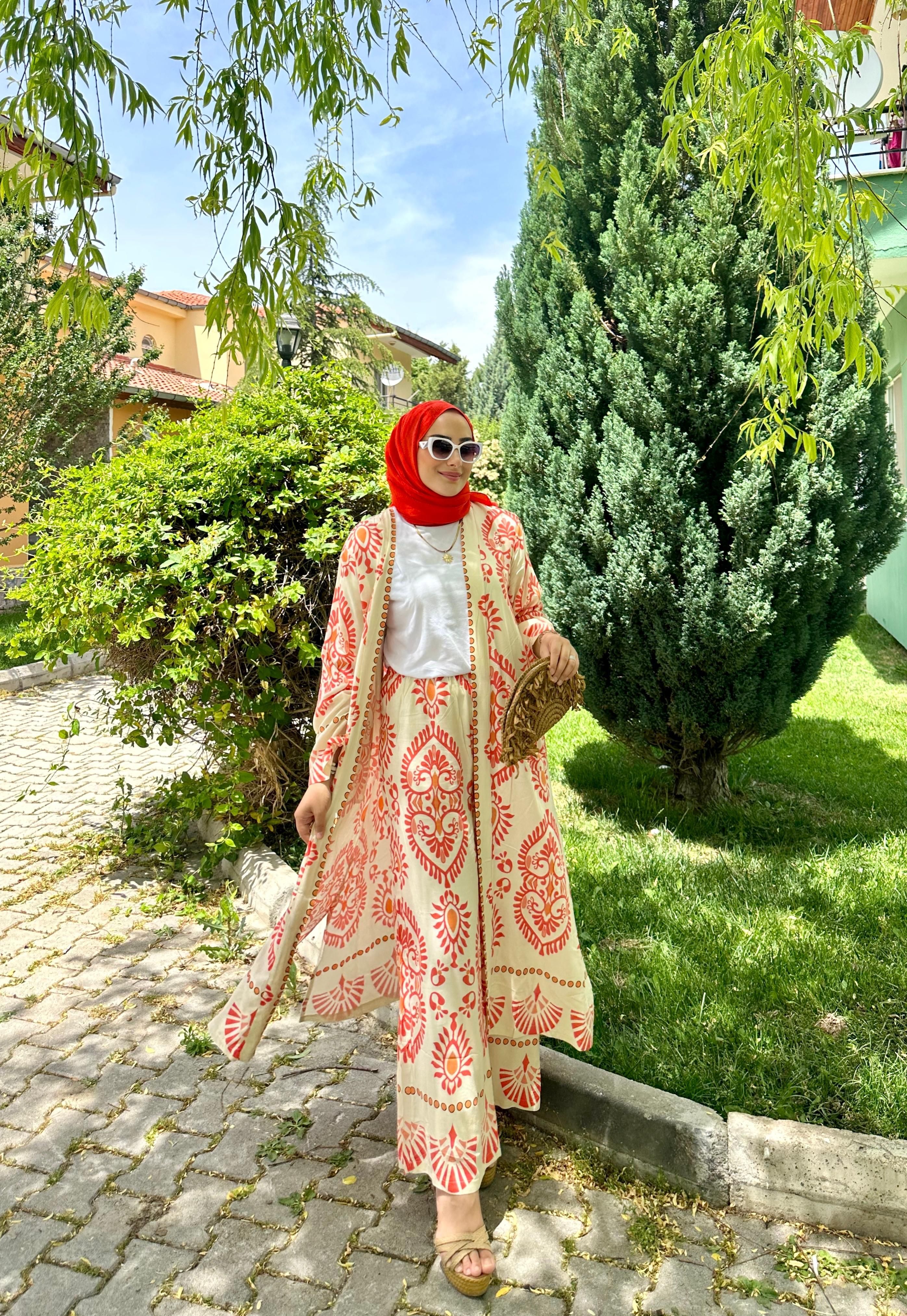 Fiona Somon Kimono Takım