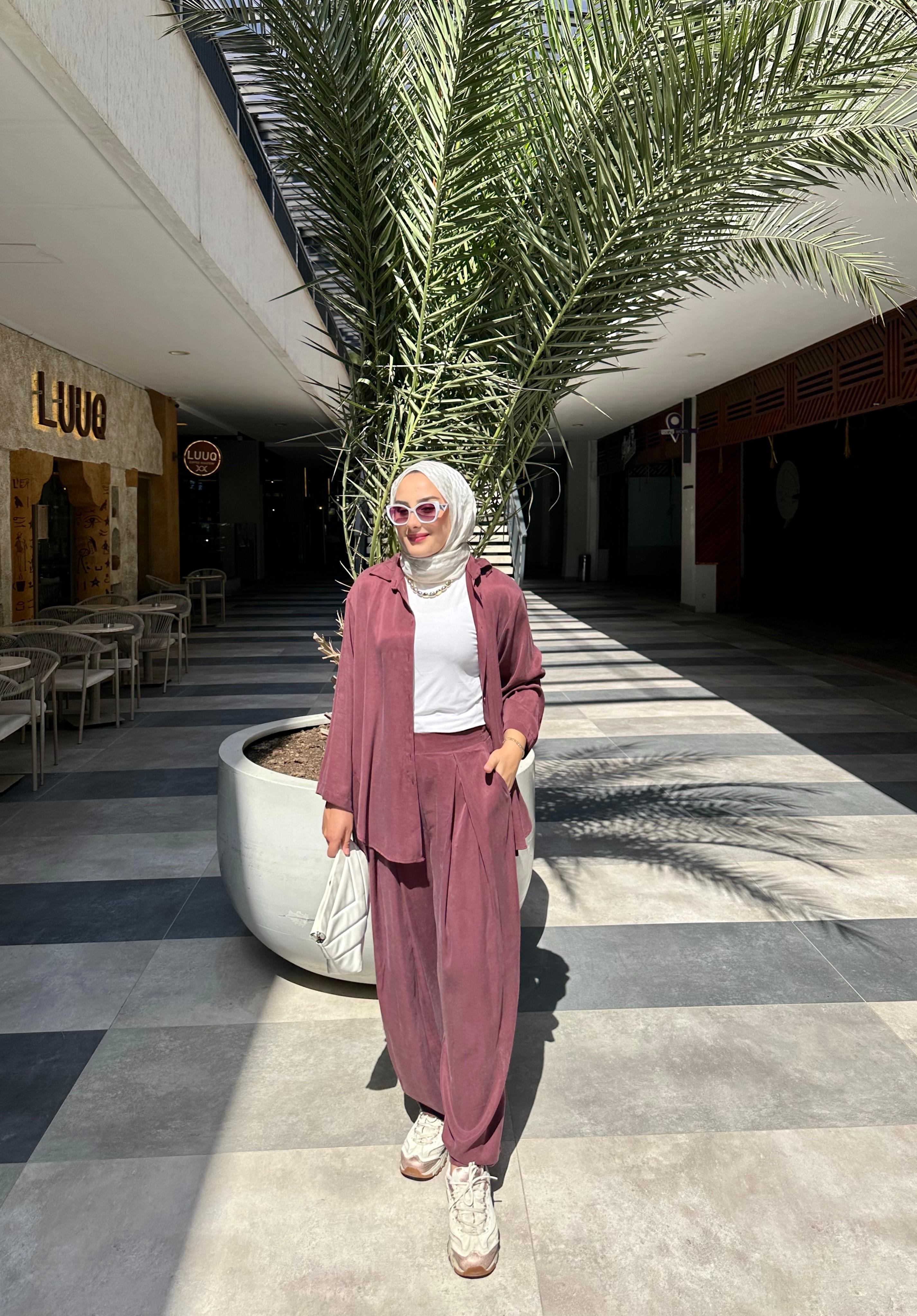 İpek Cubra Bordo Takım