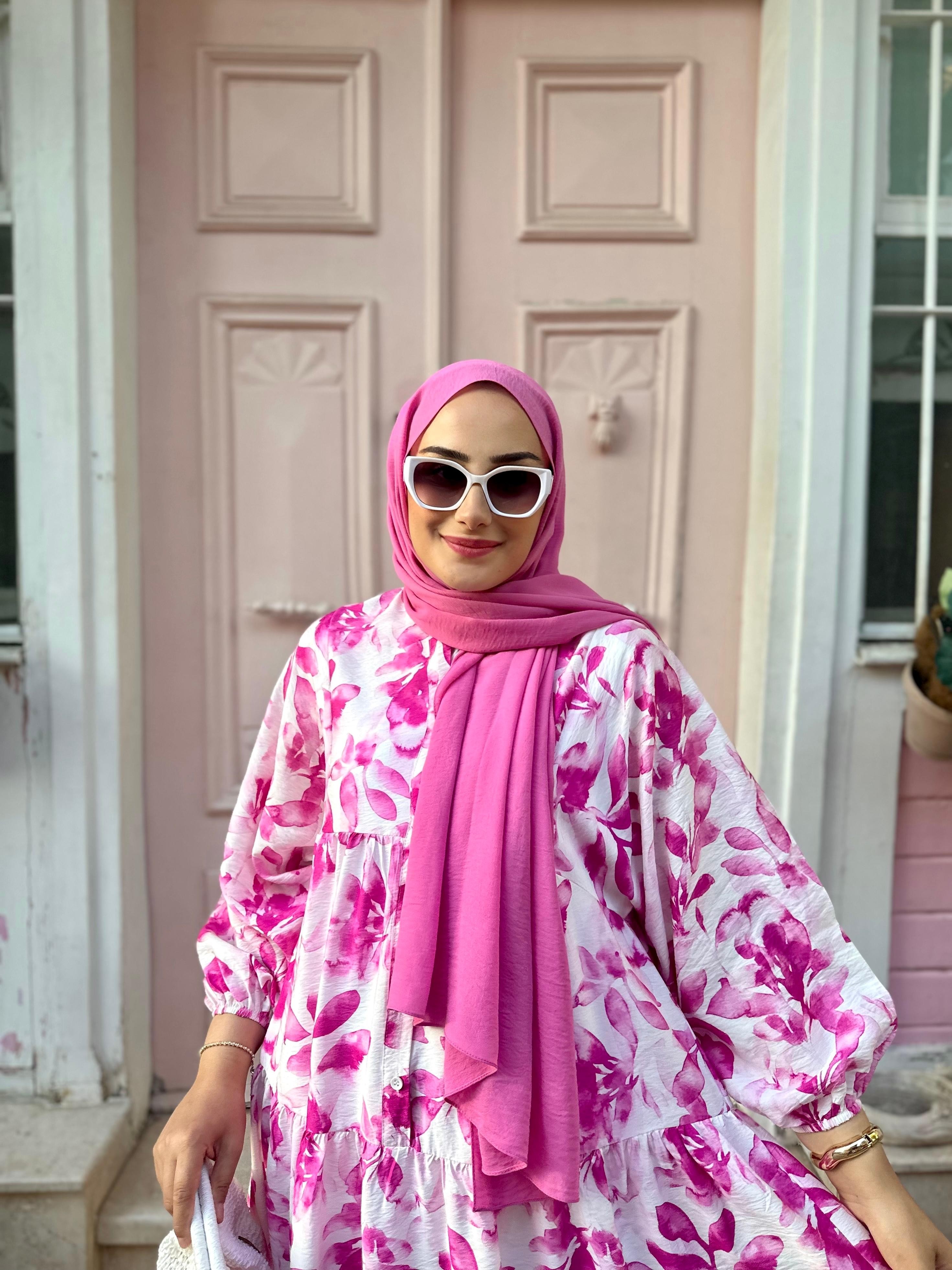Marilya Pembe Elbise