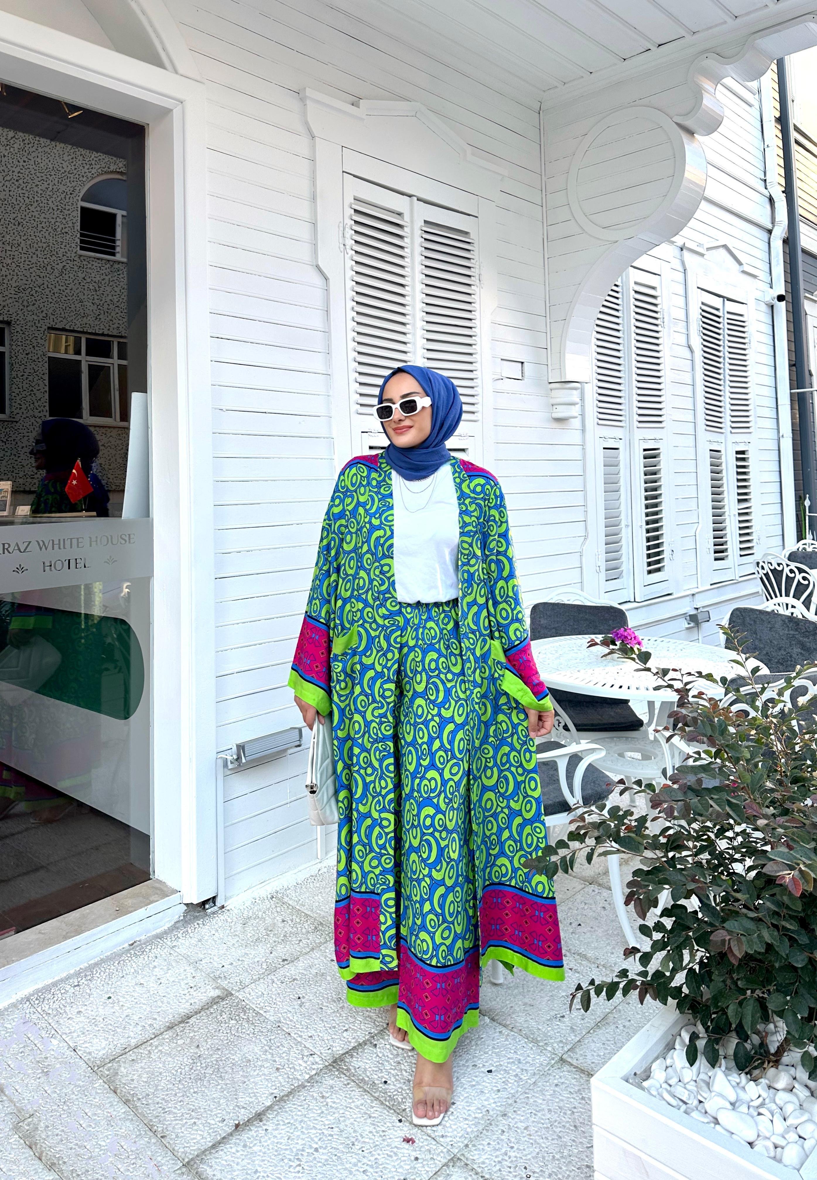 Bubble Benetton Kimono Takım