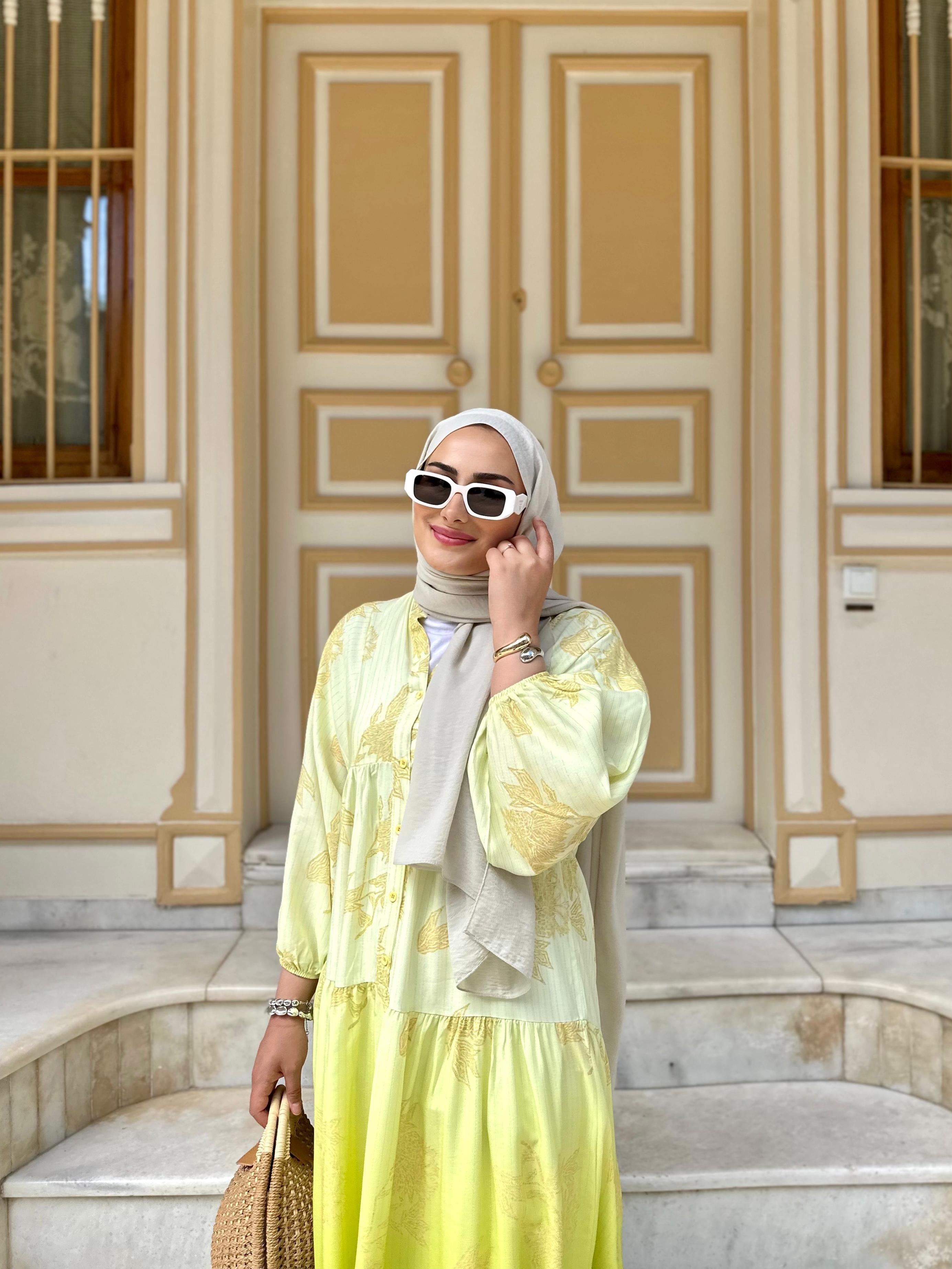Mişa Sarı Elbise