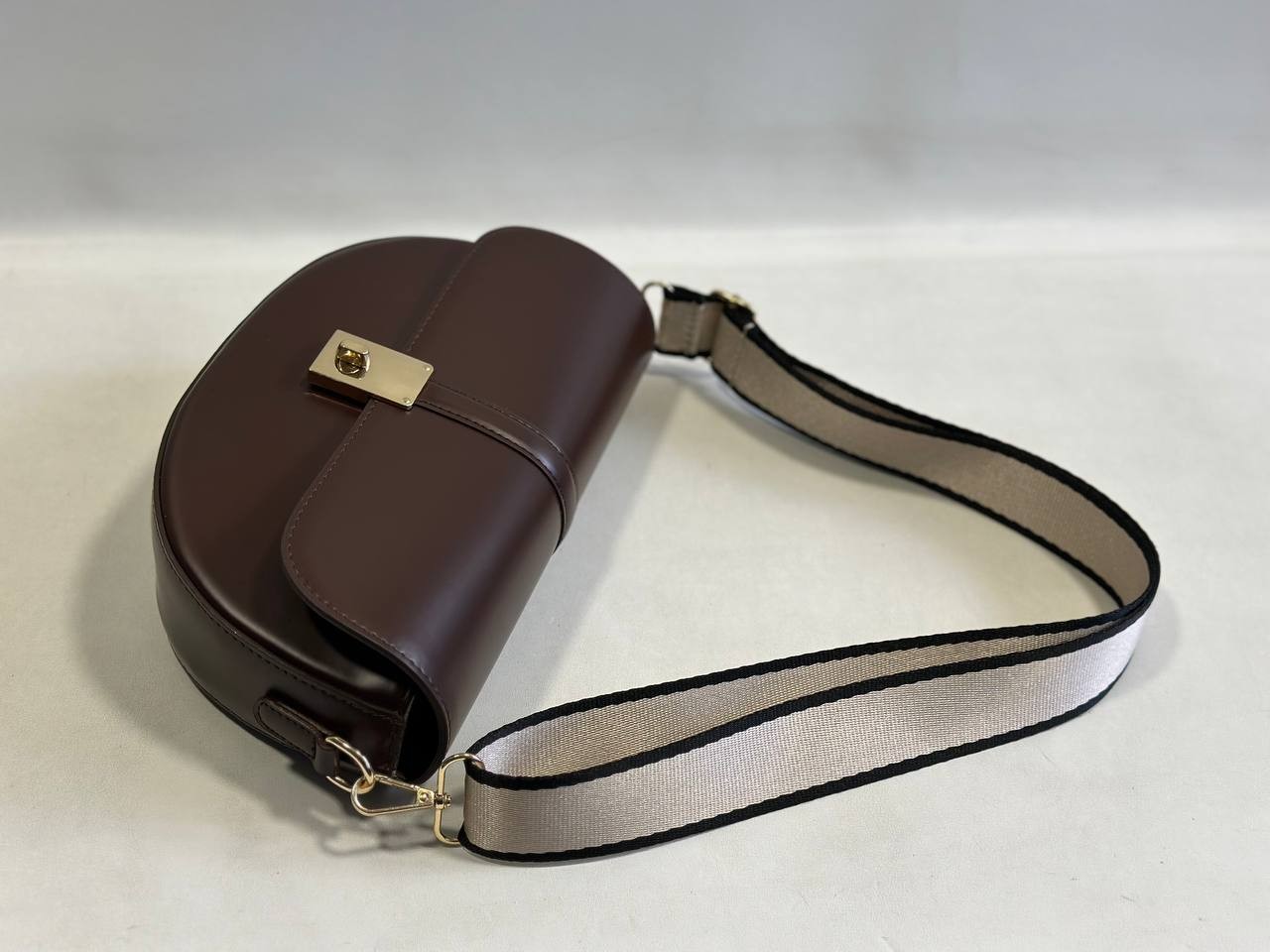 WEARME Ece Çapraz Mini Çanta - Koyu Kahverengi