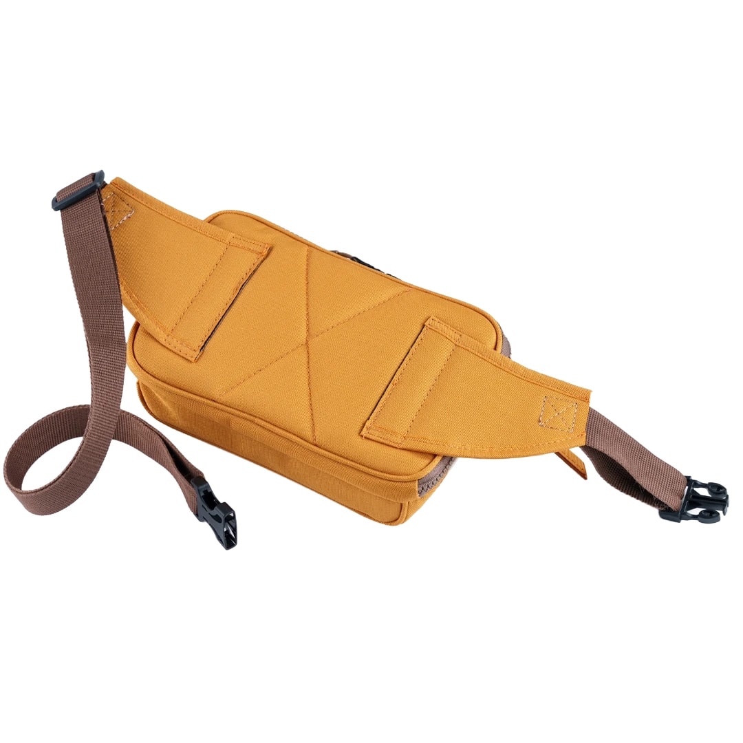 Sarı Antrasit Kanvas Unisex Göğüs ve Bel Çantası