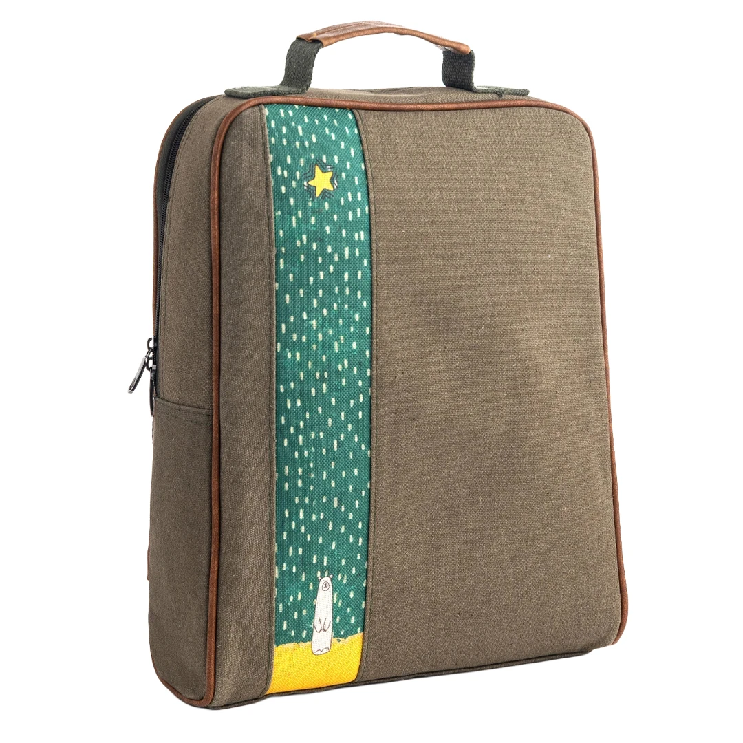 Vizon Kutup Ayısı Desenli Laptop & Sırt Çantası