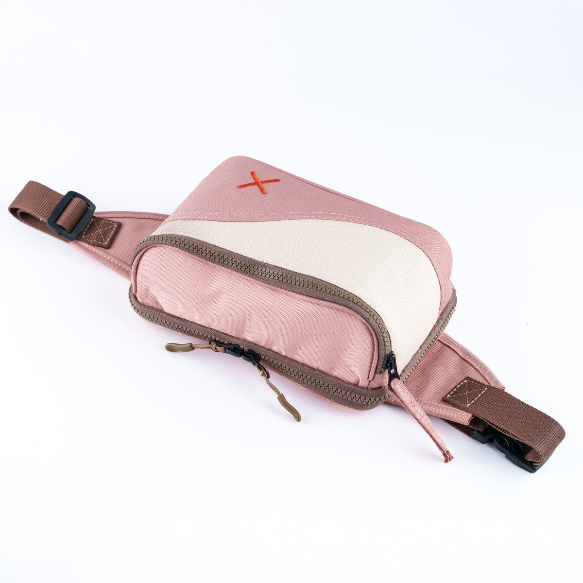 Pembe Krem Bel Bel Çantası