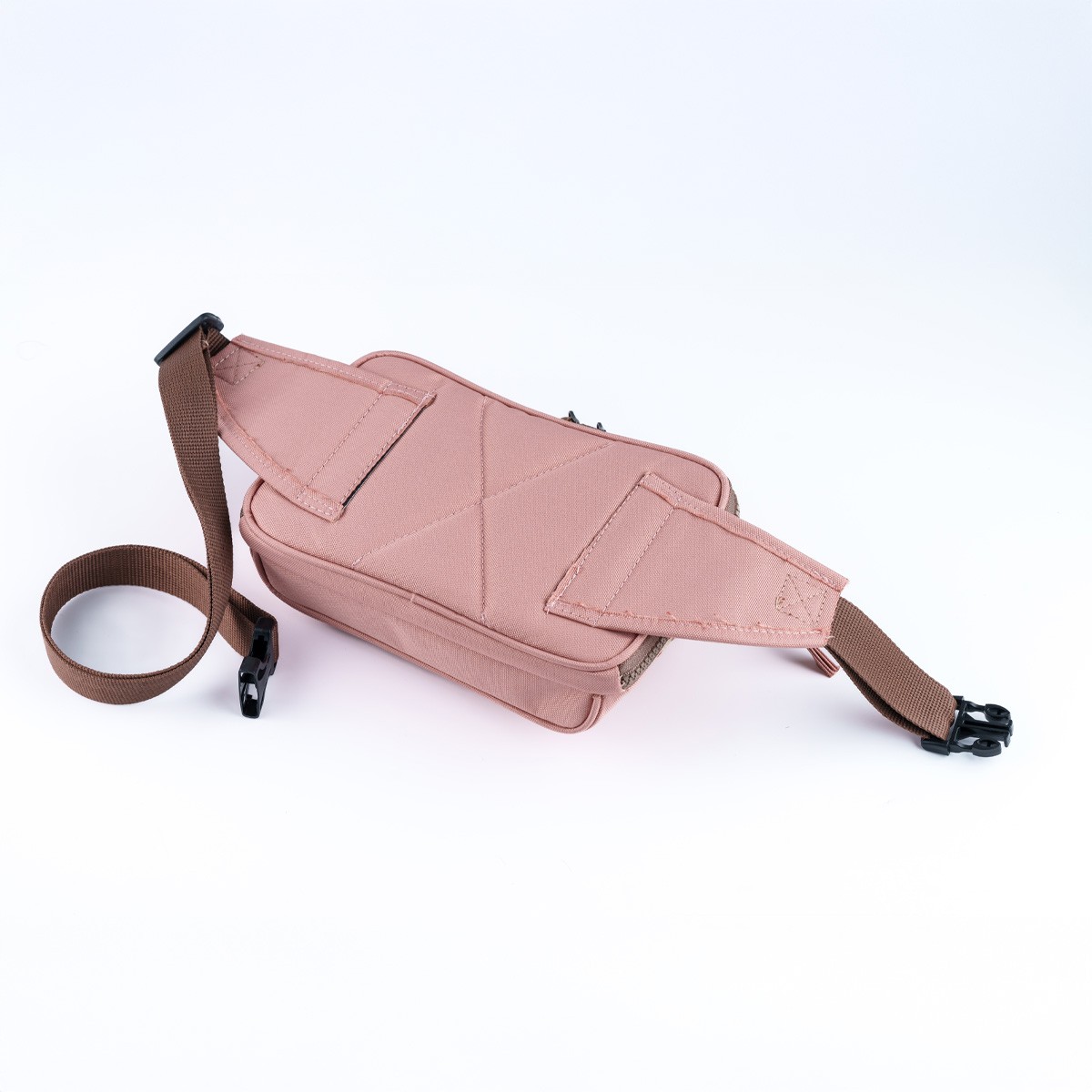 Pembe Krem Bel Bel Çantası