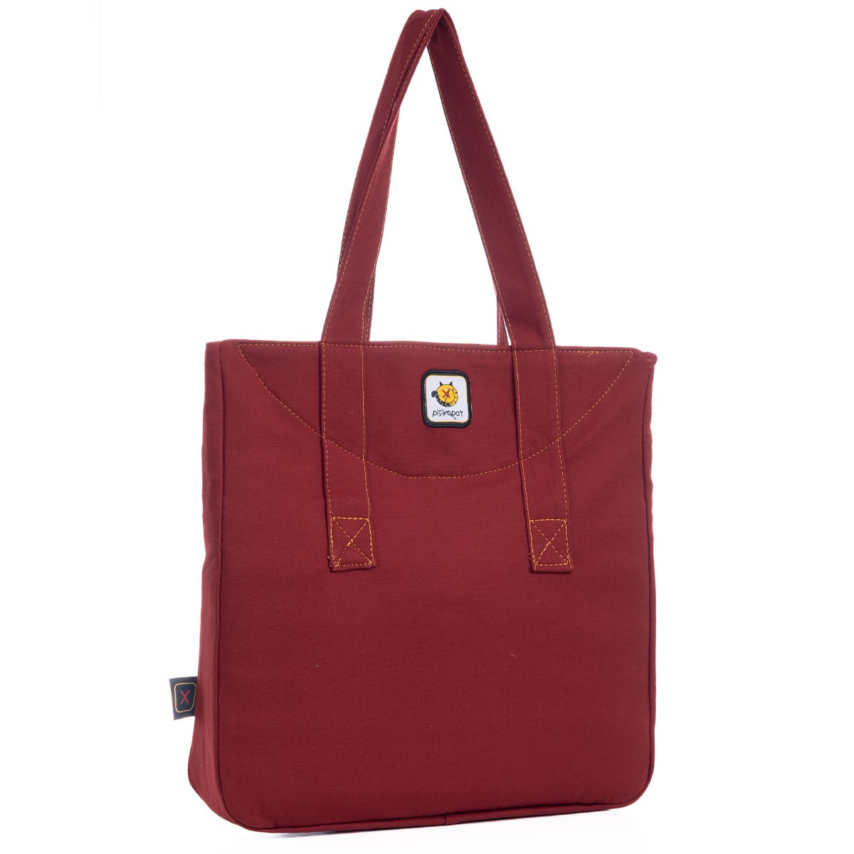 Bordo Küçük Prens Desenli Omuz Çantası