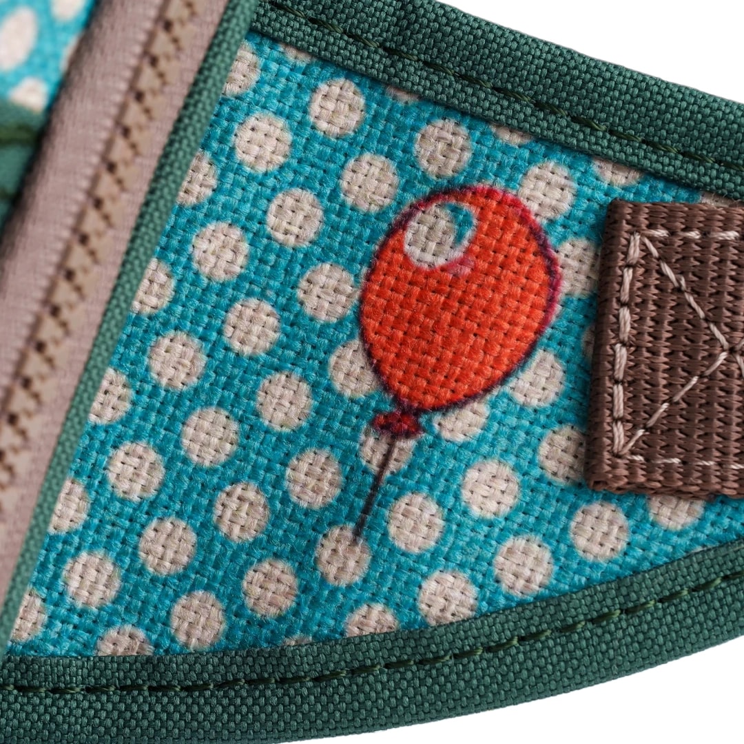 Yeşil Fil Desenli Kanvas Unisex Göğüs ve Bel Çantası