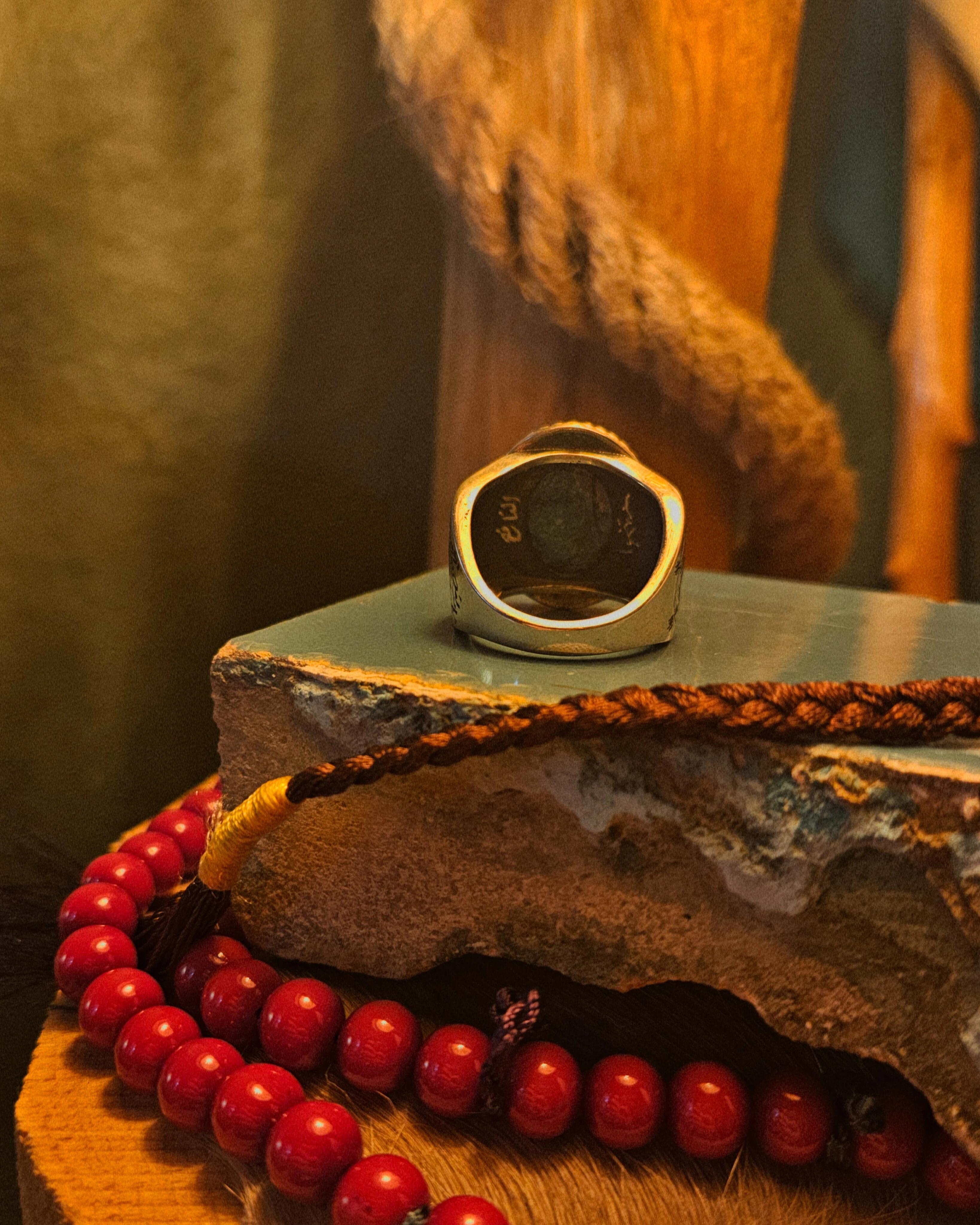 El Yazma Tılsımlı Hakiki Nişabur Firuze Yüzük