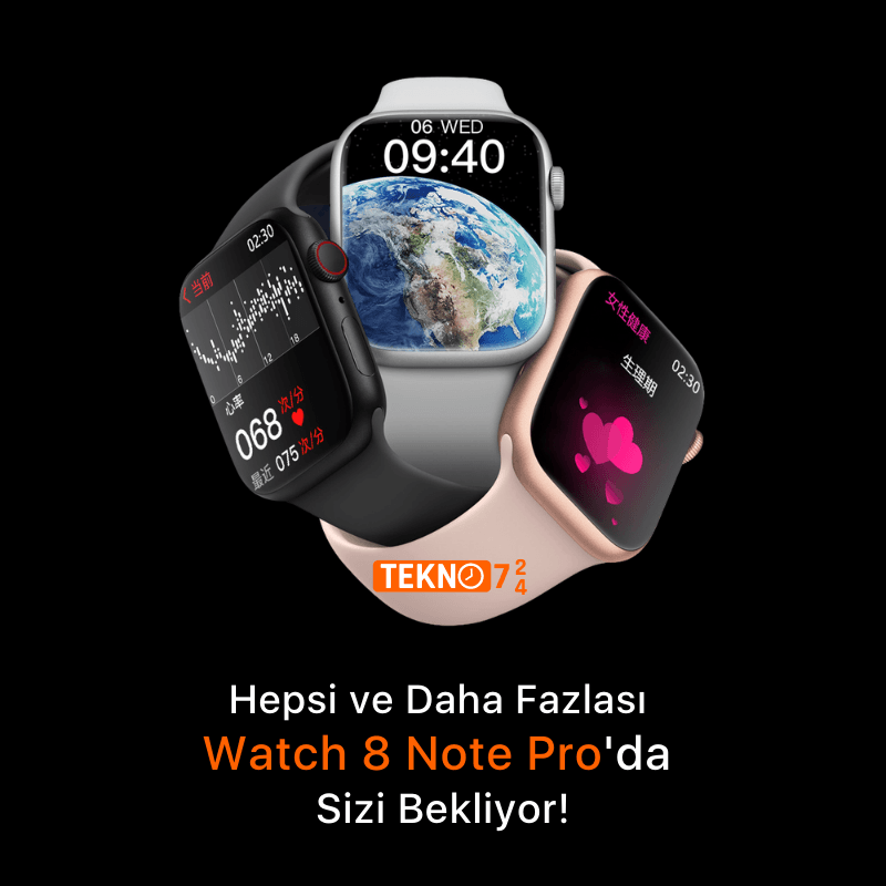 Watch 8 Note Pro Akıllı Saat
