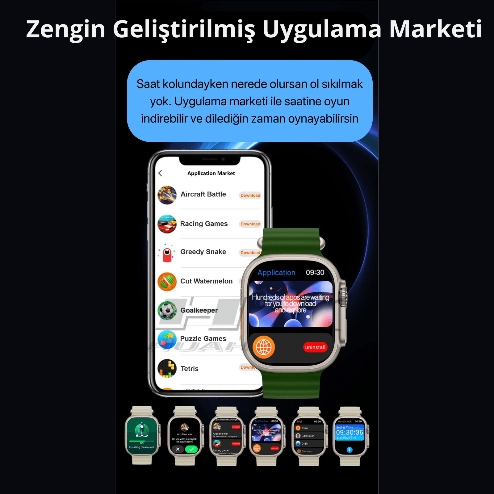 Watch Ultra HK 2 Akıllı Saat