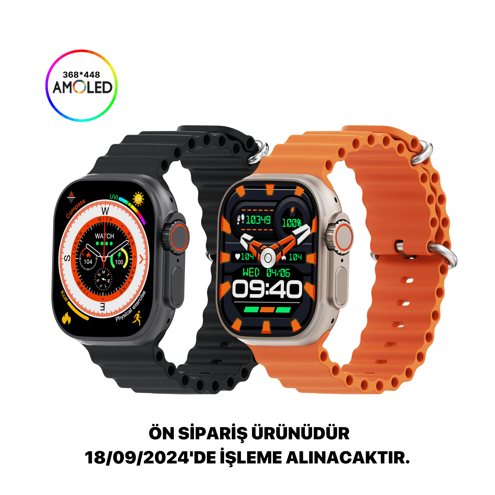 Watch Ultra 2 Wear Plus+ Akıllı Saat