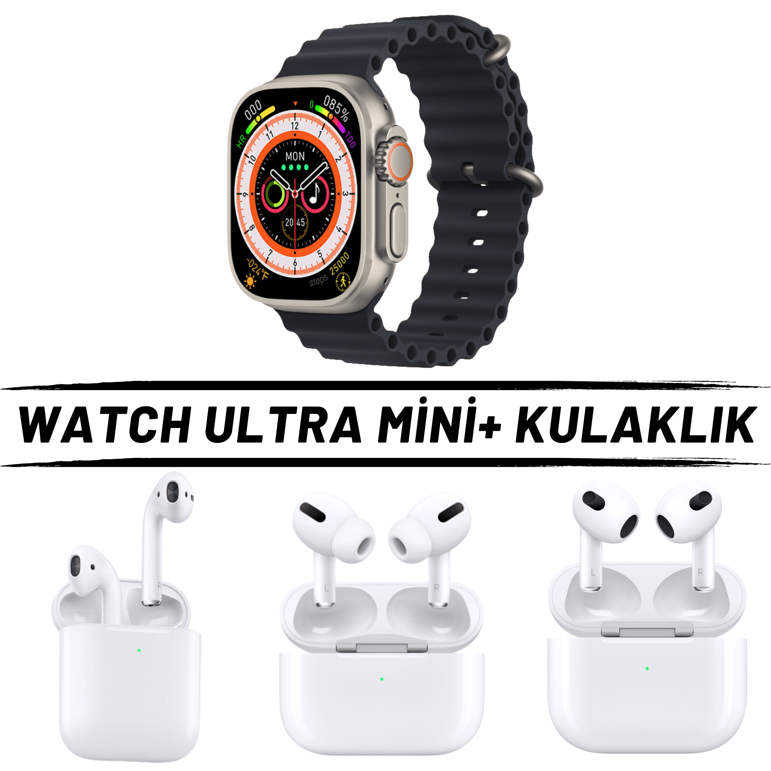 Watch Ultra Mini + Kulaklık