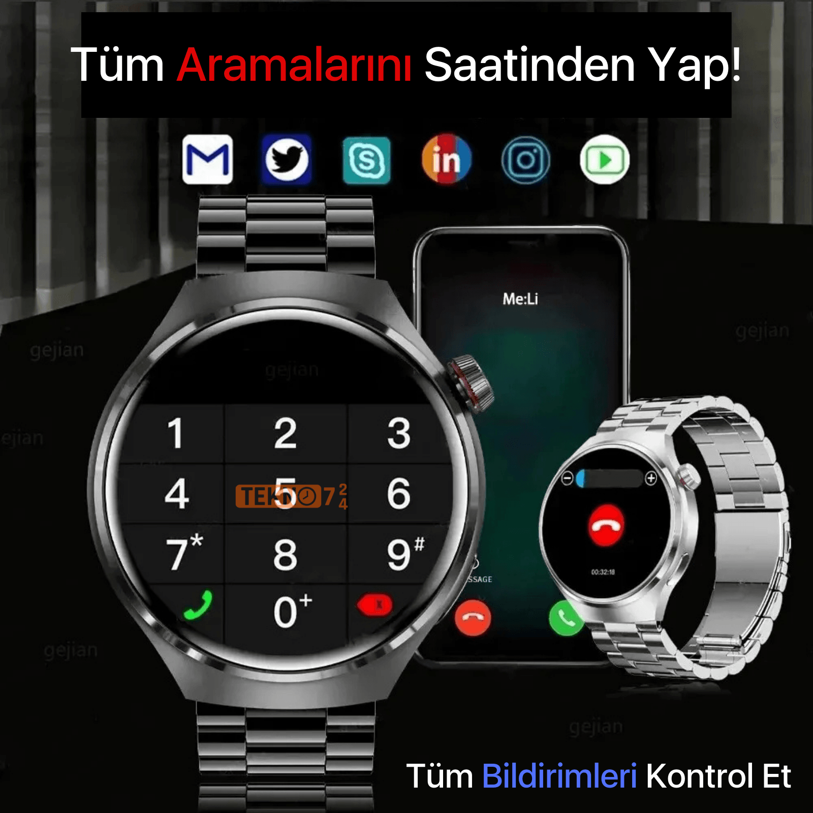 HX Watch 4 Pro Suit Akıllı Saat