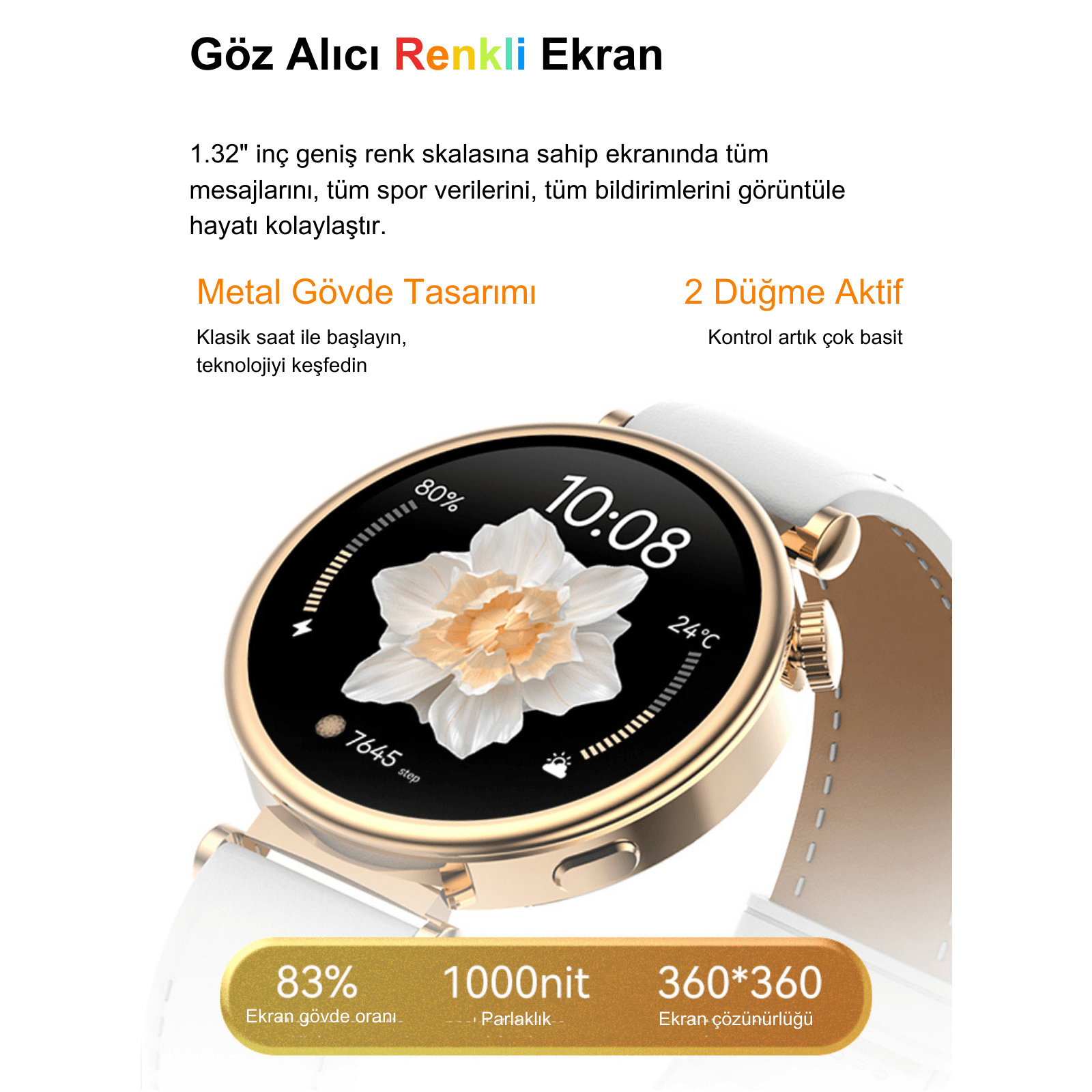 Watch ST4 Mini Akıllı Saat