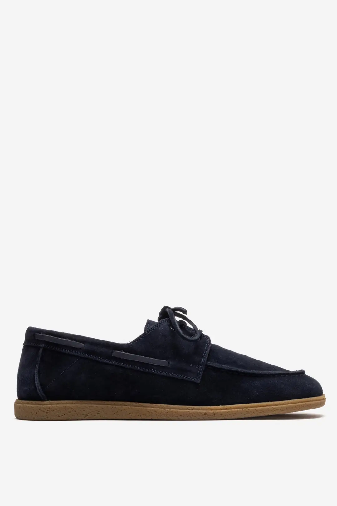 Erkek Bağcıklı Düz Taban Loafer Ayakkabı Gerçek Deri MC 21381