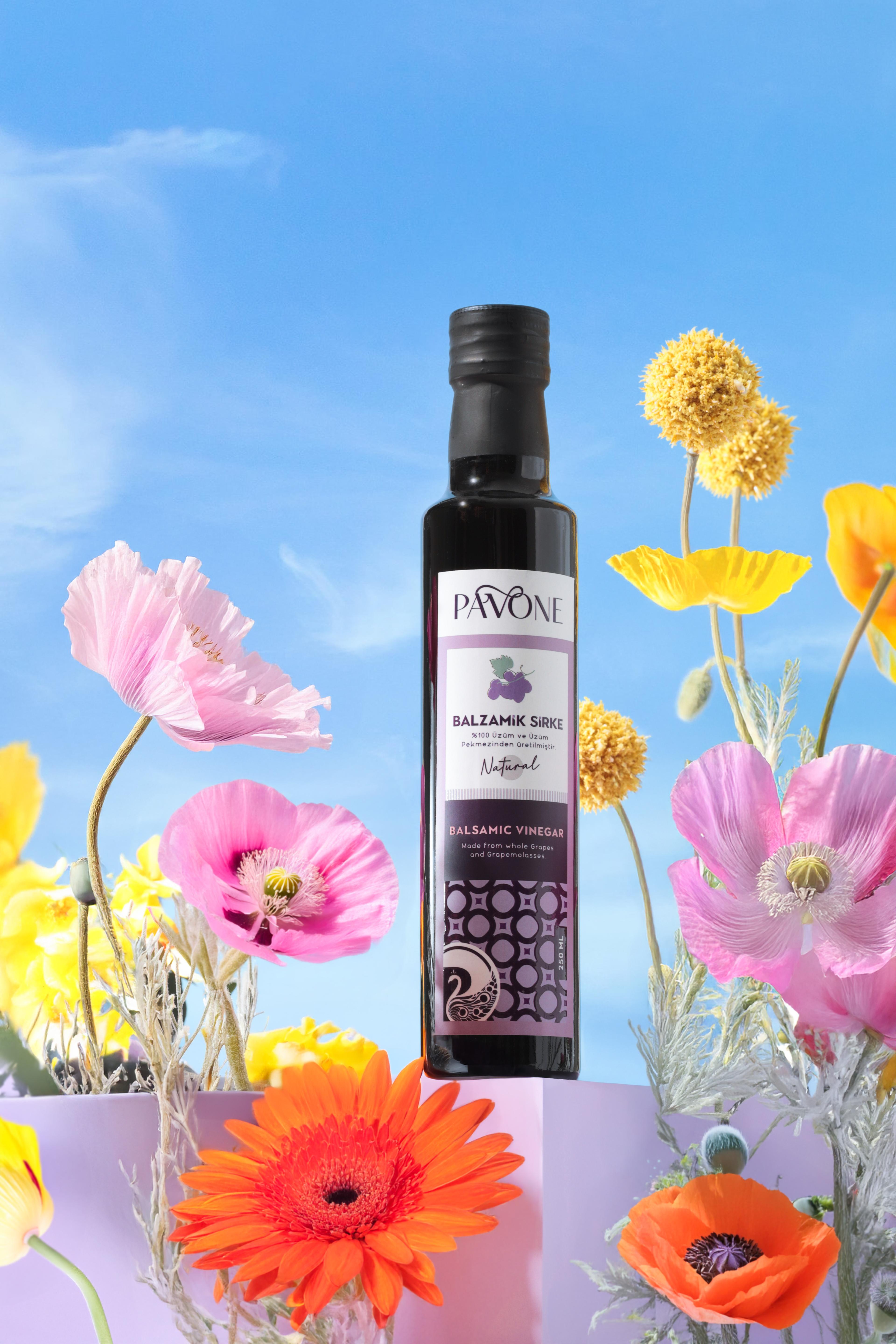 Katkısız Üzüm ve Üzüm Pekmezinden Balzamik Sirke 250 ml.