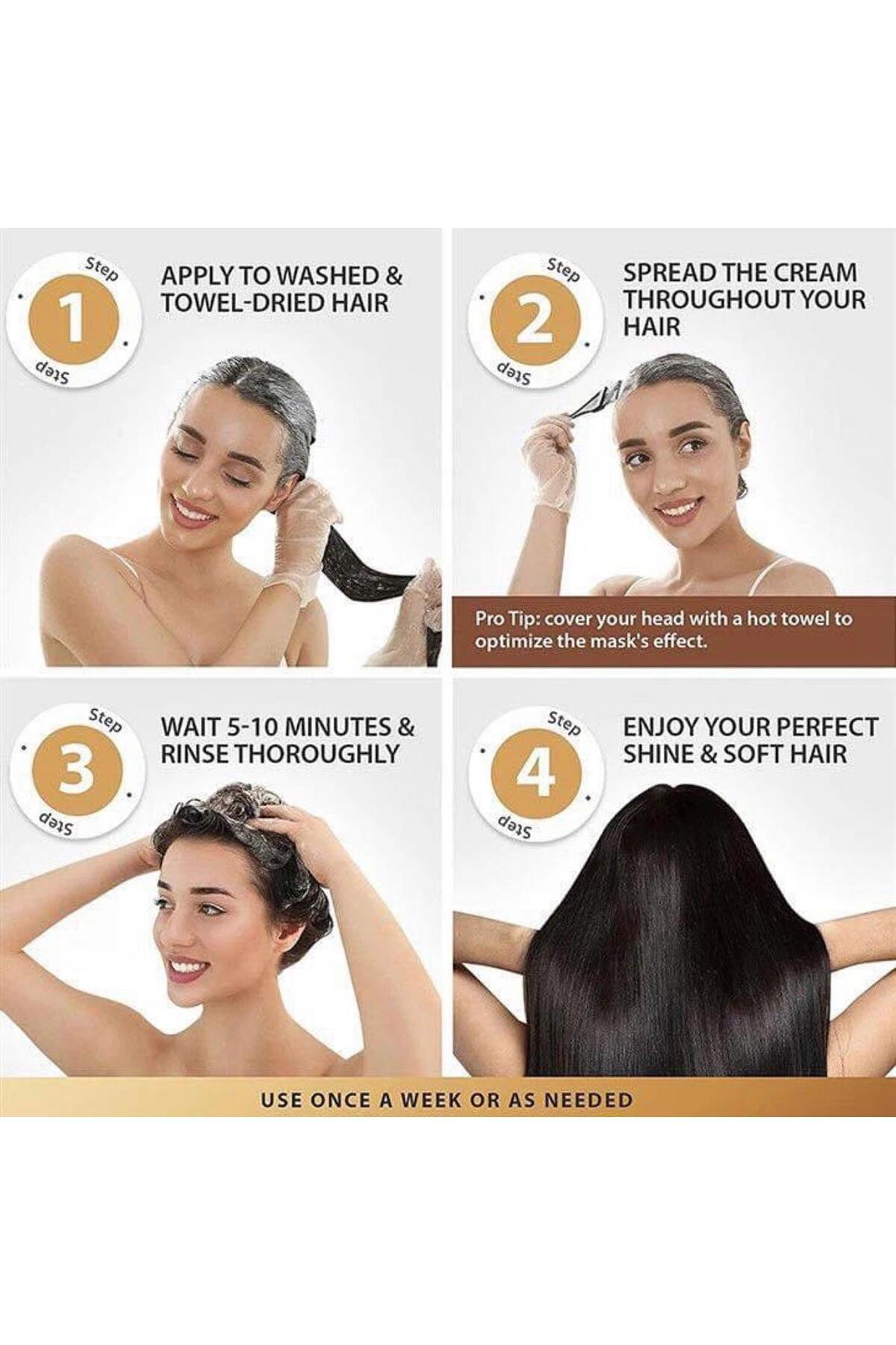 Collagen Buğday Proteinli Keratin Saç Maskesi 500 ml