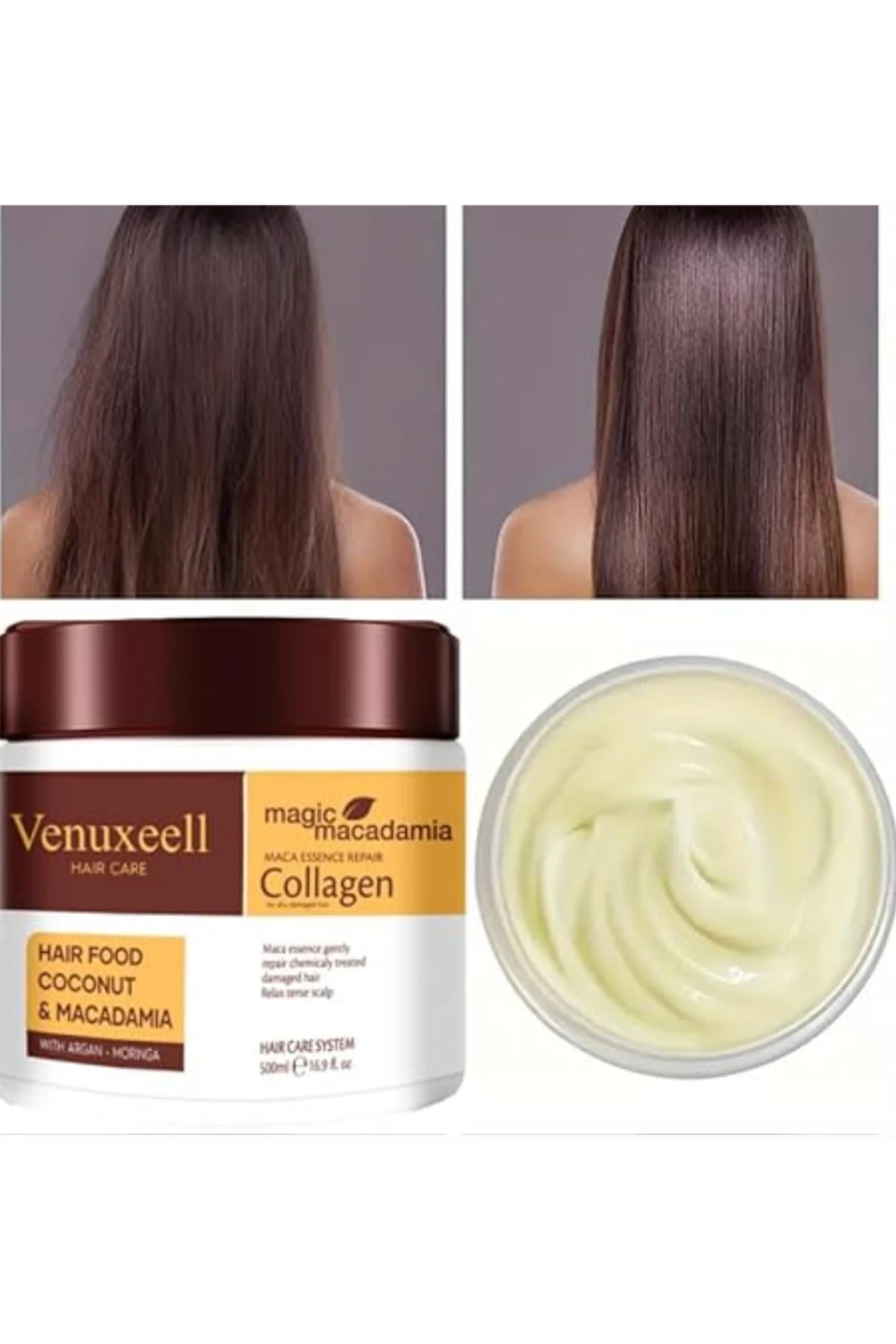 Aşırı Yıpranmış Saçlar Için Onarıcı Saç Maskesi 4'li Set