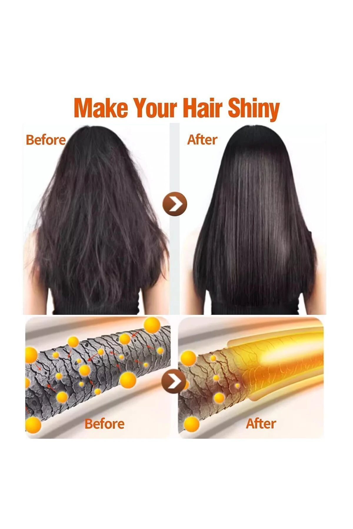 Argan Yağı Ve Keratin Içeren Saç Maskesi – Kuru, Yıpranmış Saçları Onarır Ve Güçlendirir