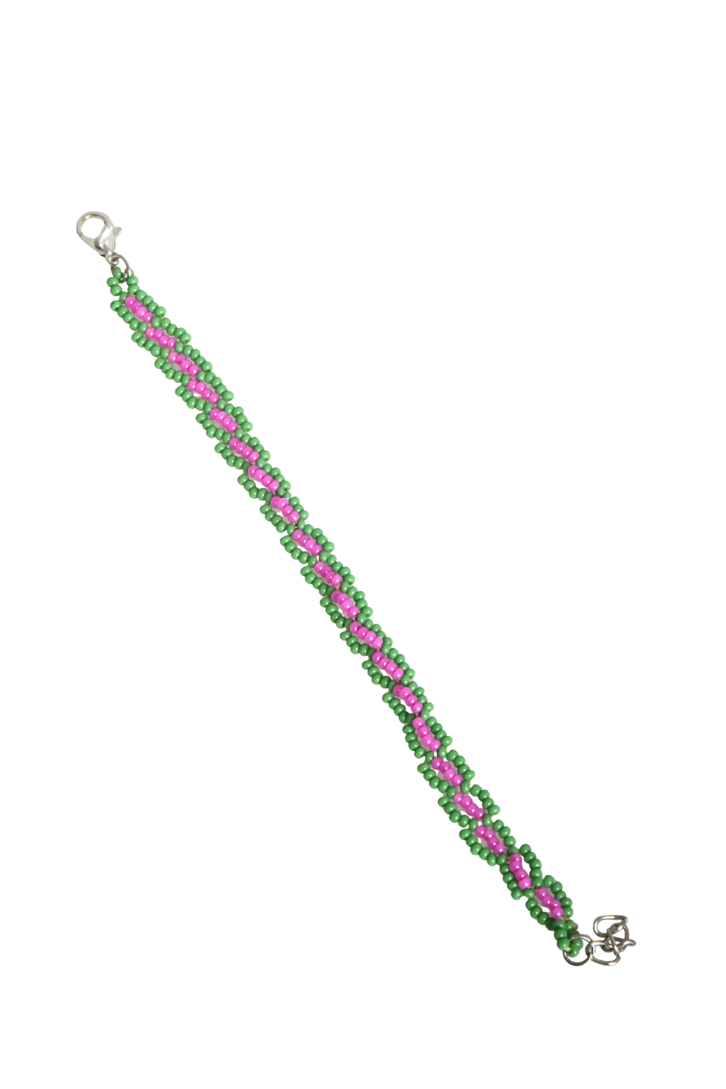 Yeşil Pembe Bileklik