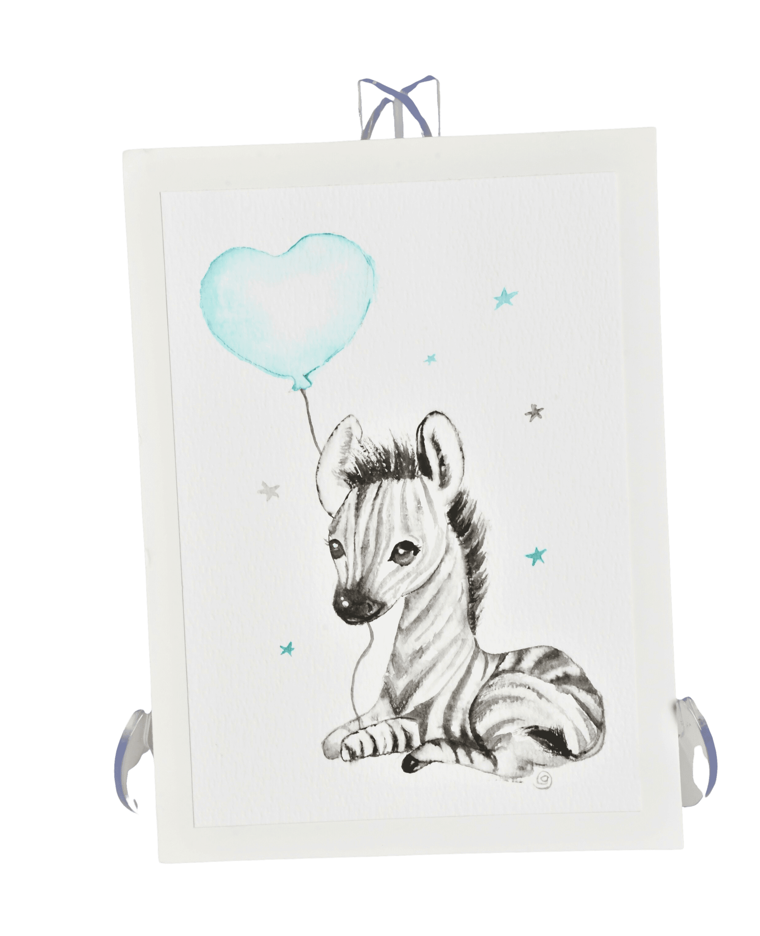 Çocuk Odası Tablo(Zebra Desenli)