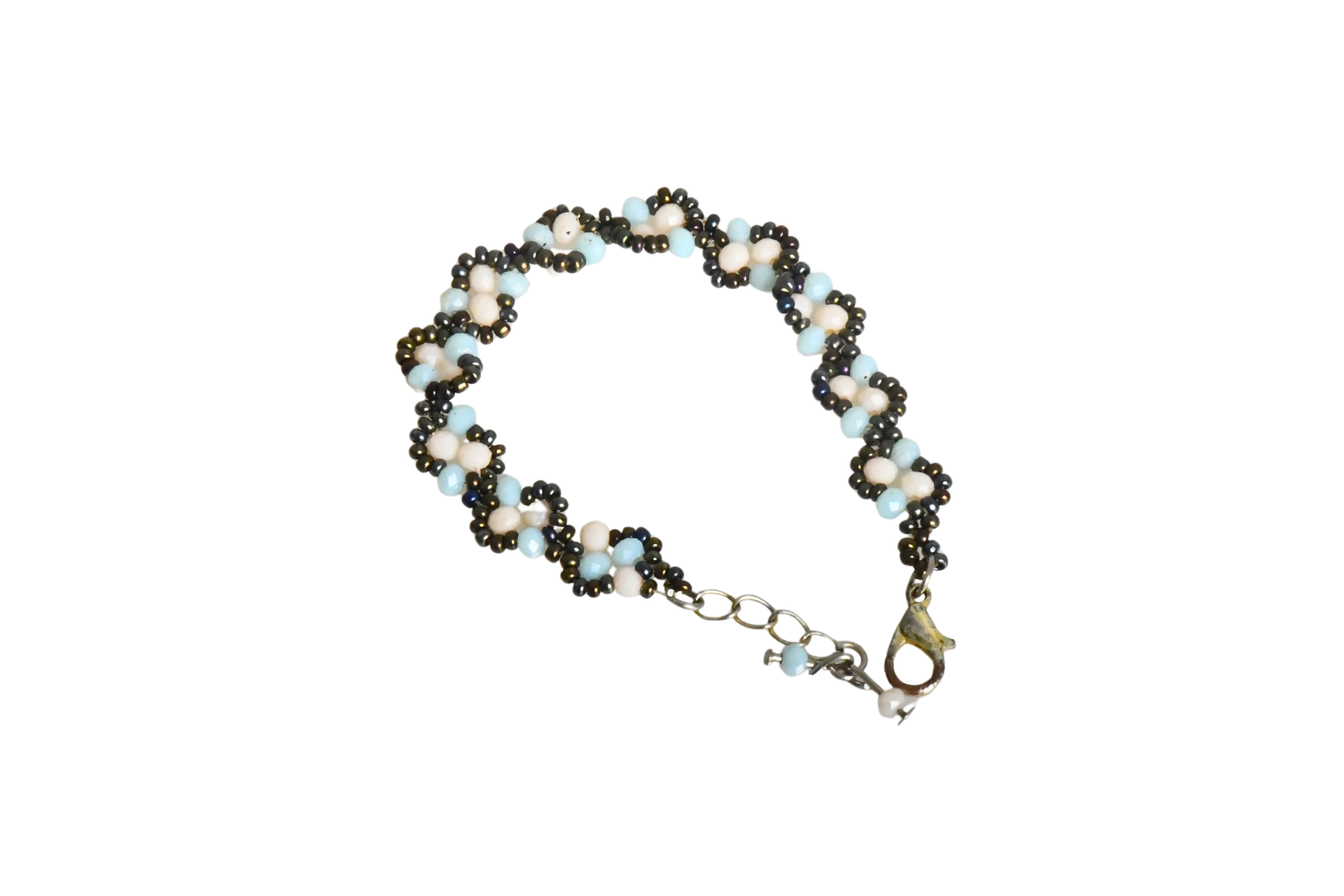 Gri Turkuaz Bileklik