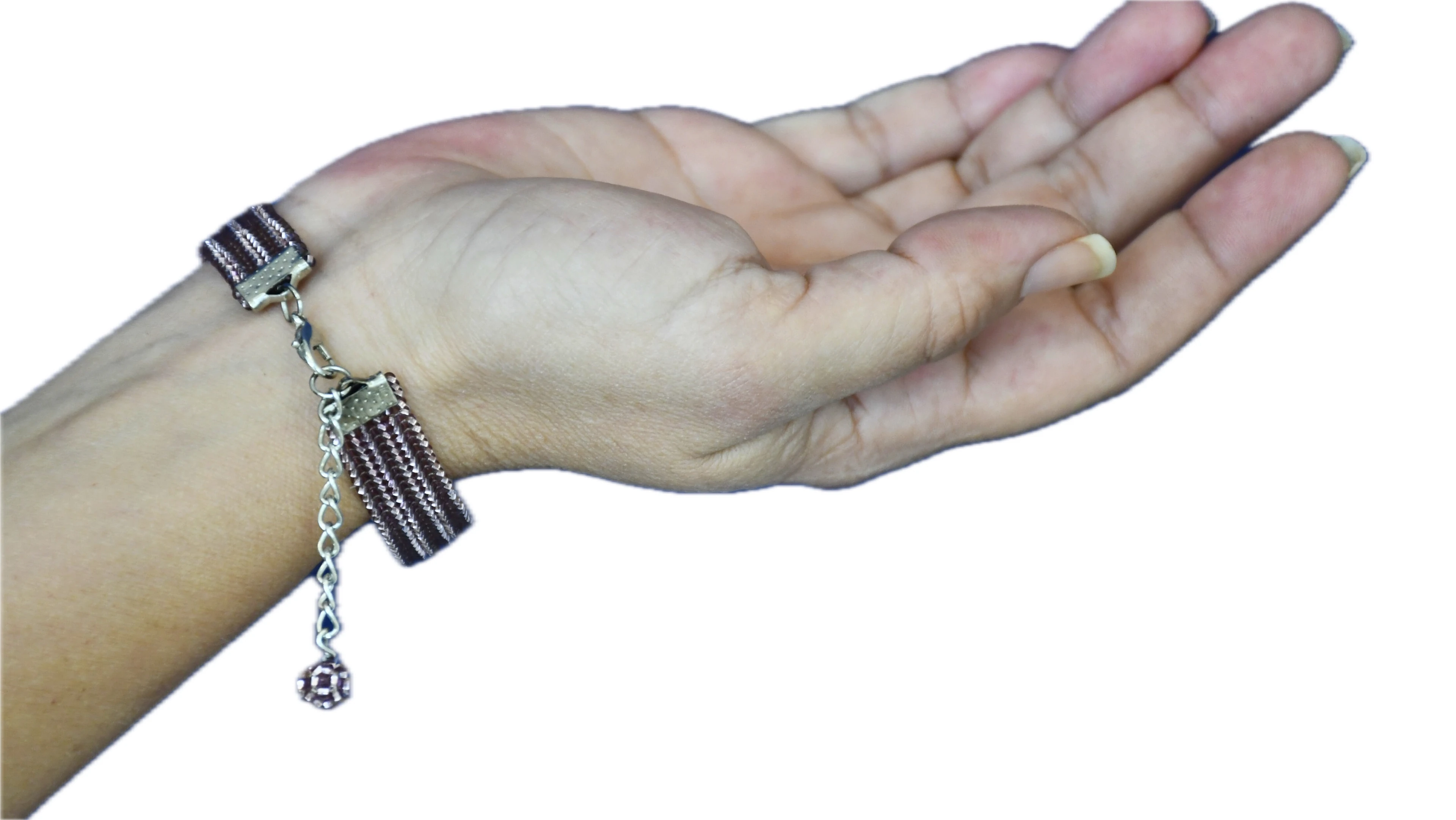 Metalik Hasır Bileklik