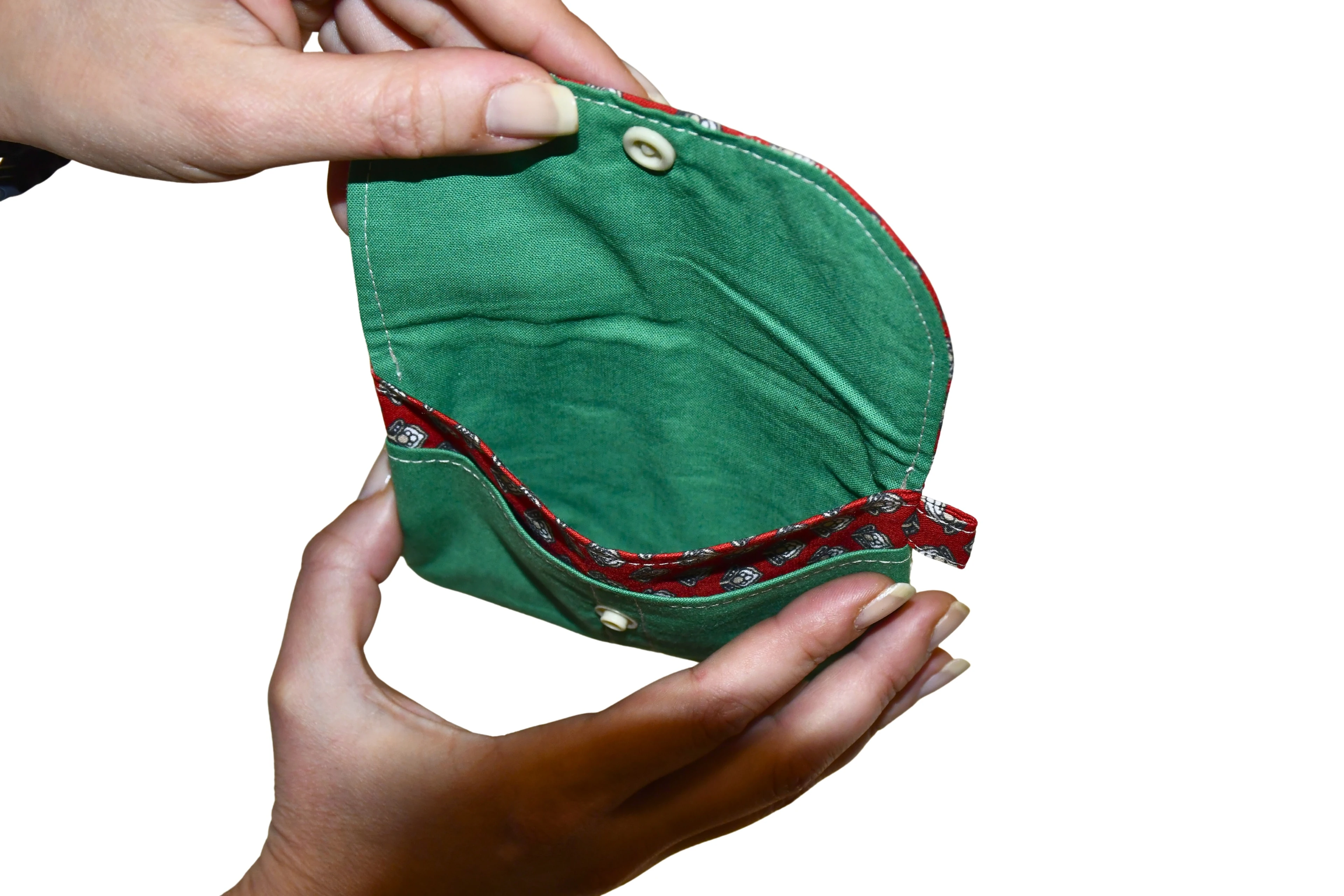  Bölmeli Kumaş Cüzdan