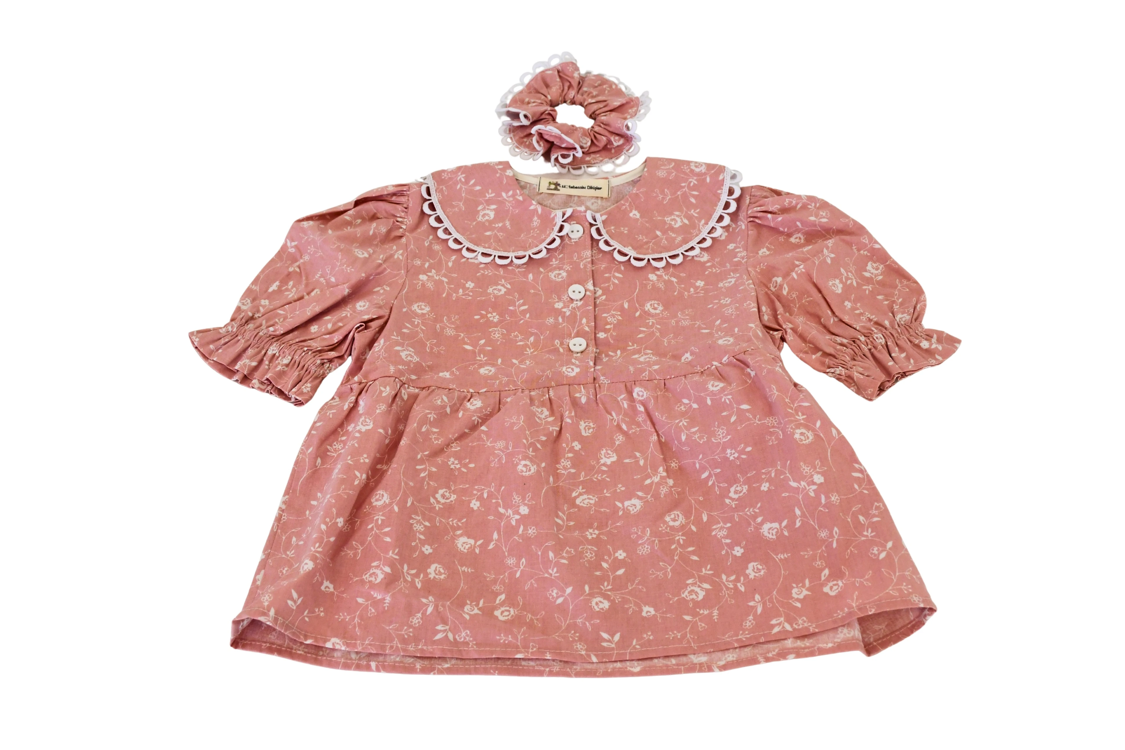 Poplin Bluz Kız Çocuğu Elbise