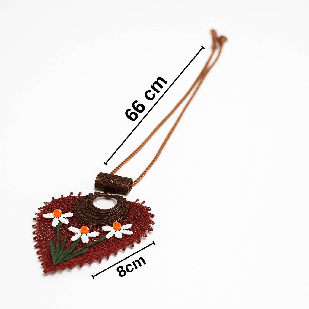 İğne Oyası Kolye