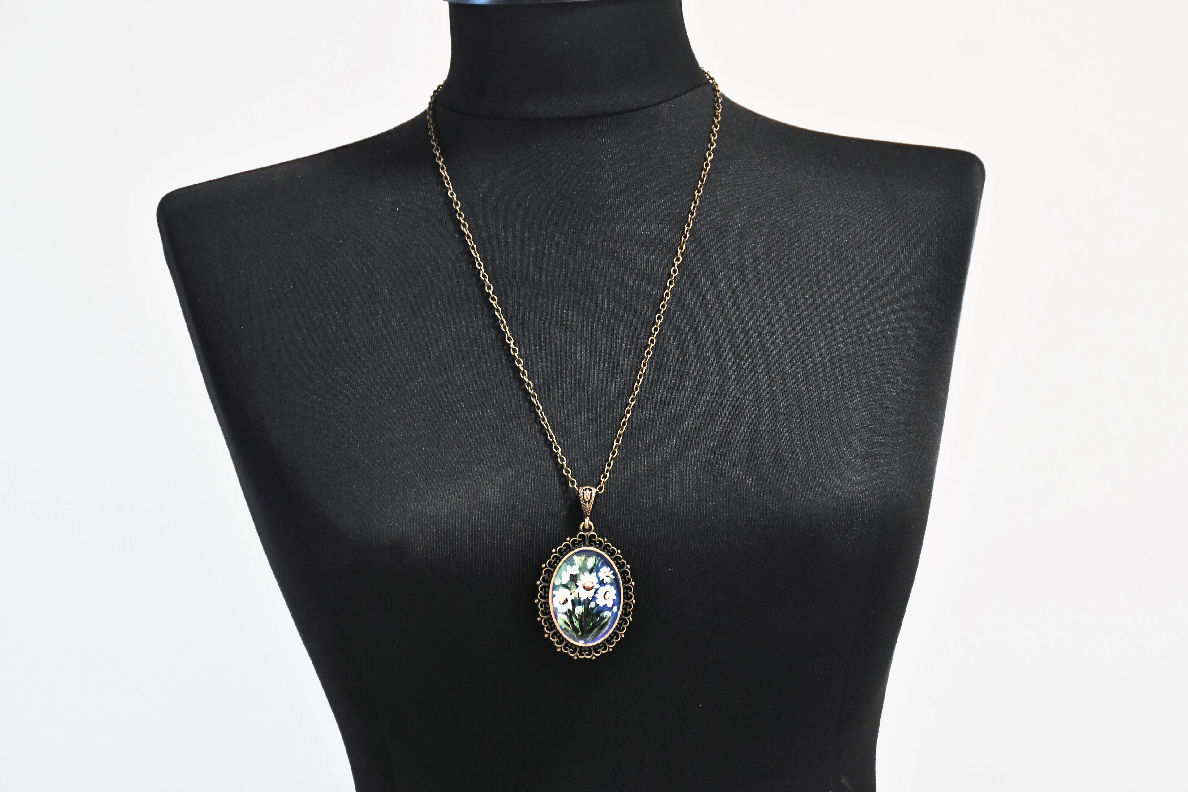 Papatya Zincir Kolye