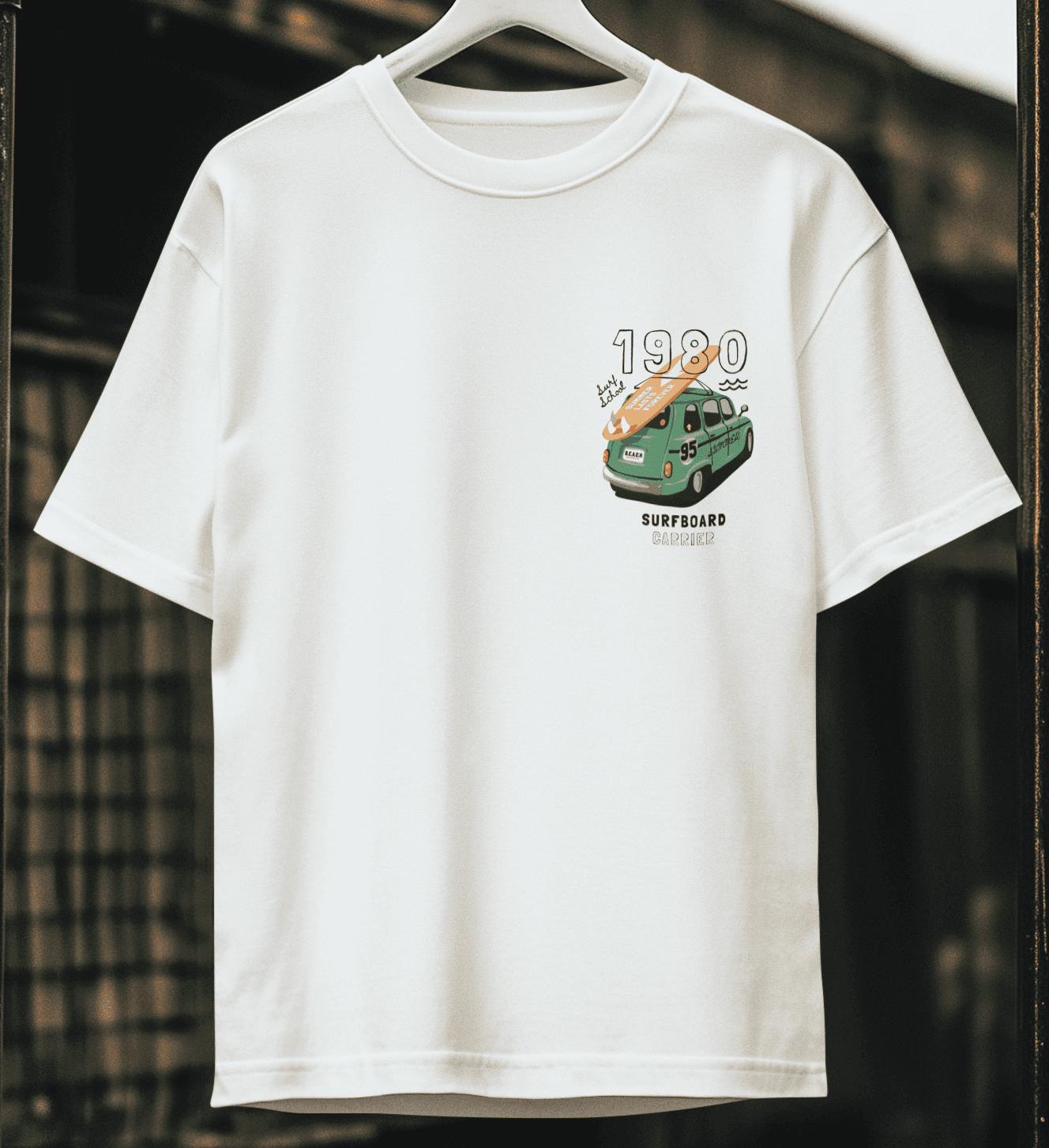 Surf Vibes Oversize Tişört
