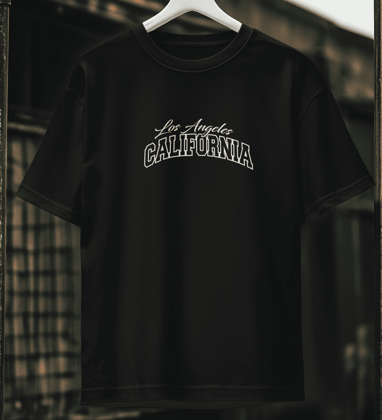 Los Angeles California Oversize Tişört