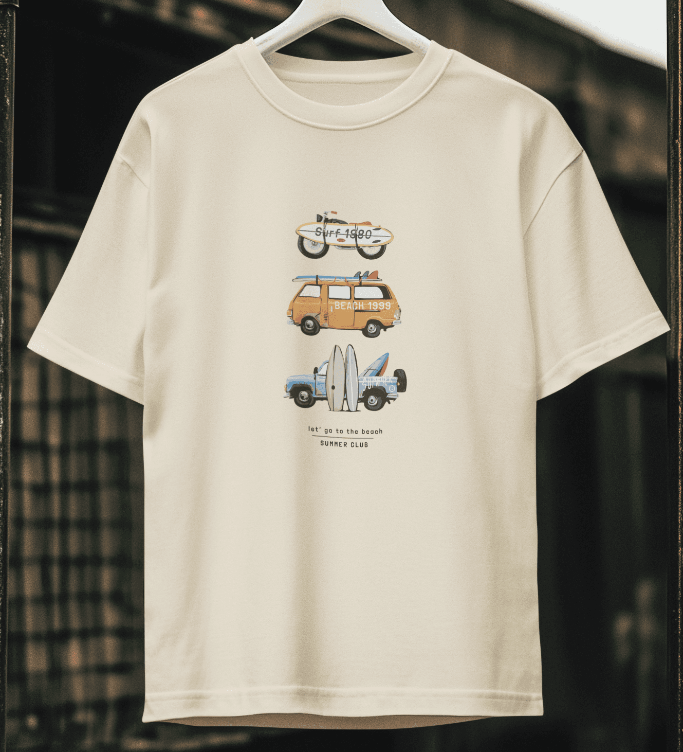 Summer Club Oversize Tişört