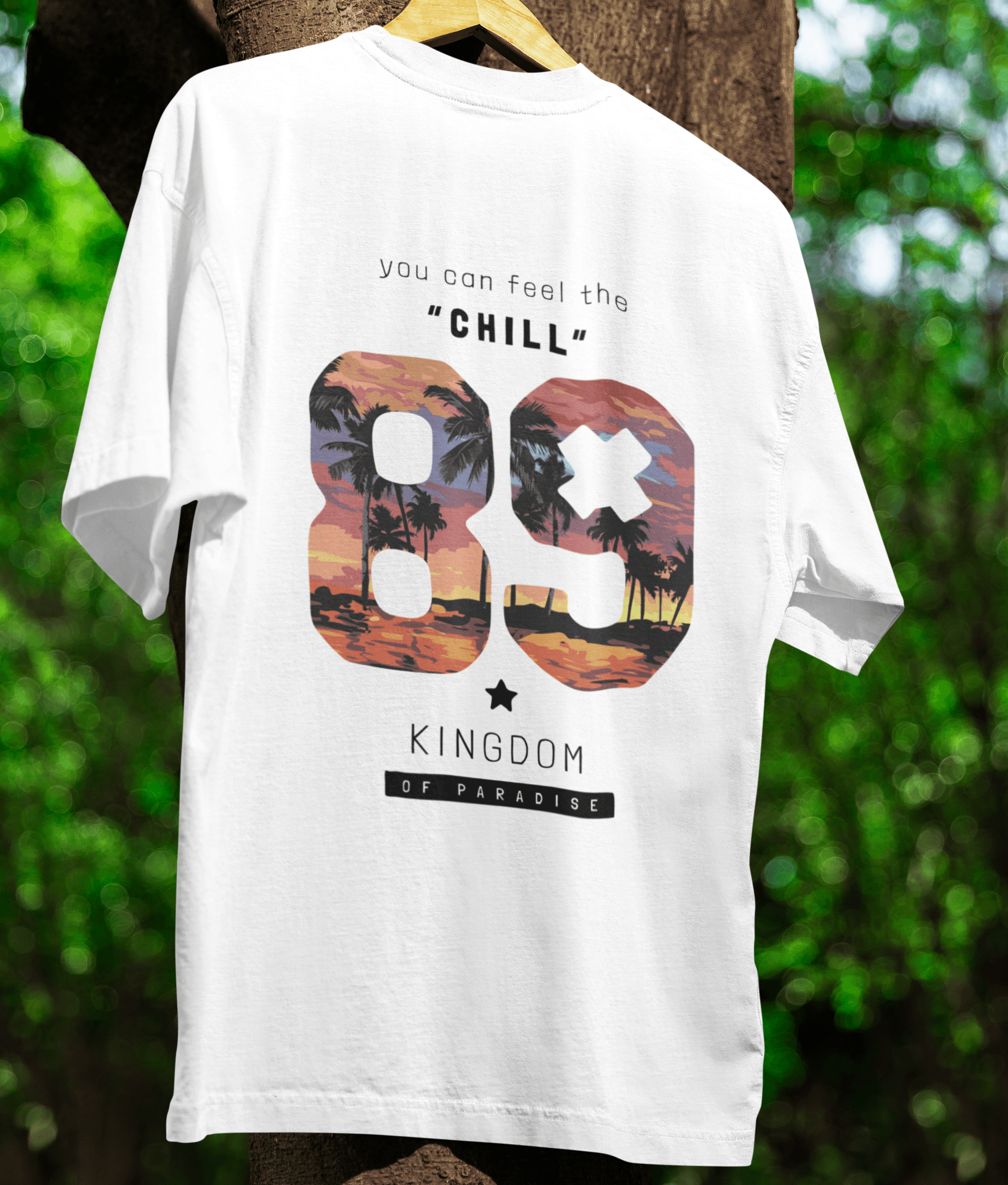Chill 89 Sunset Oversize Tişört