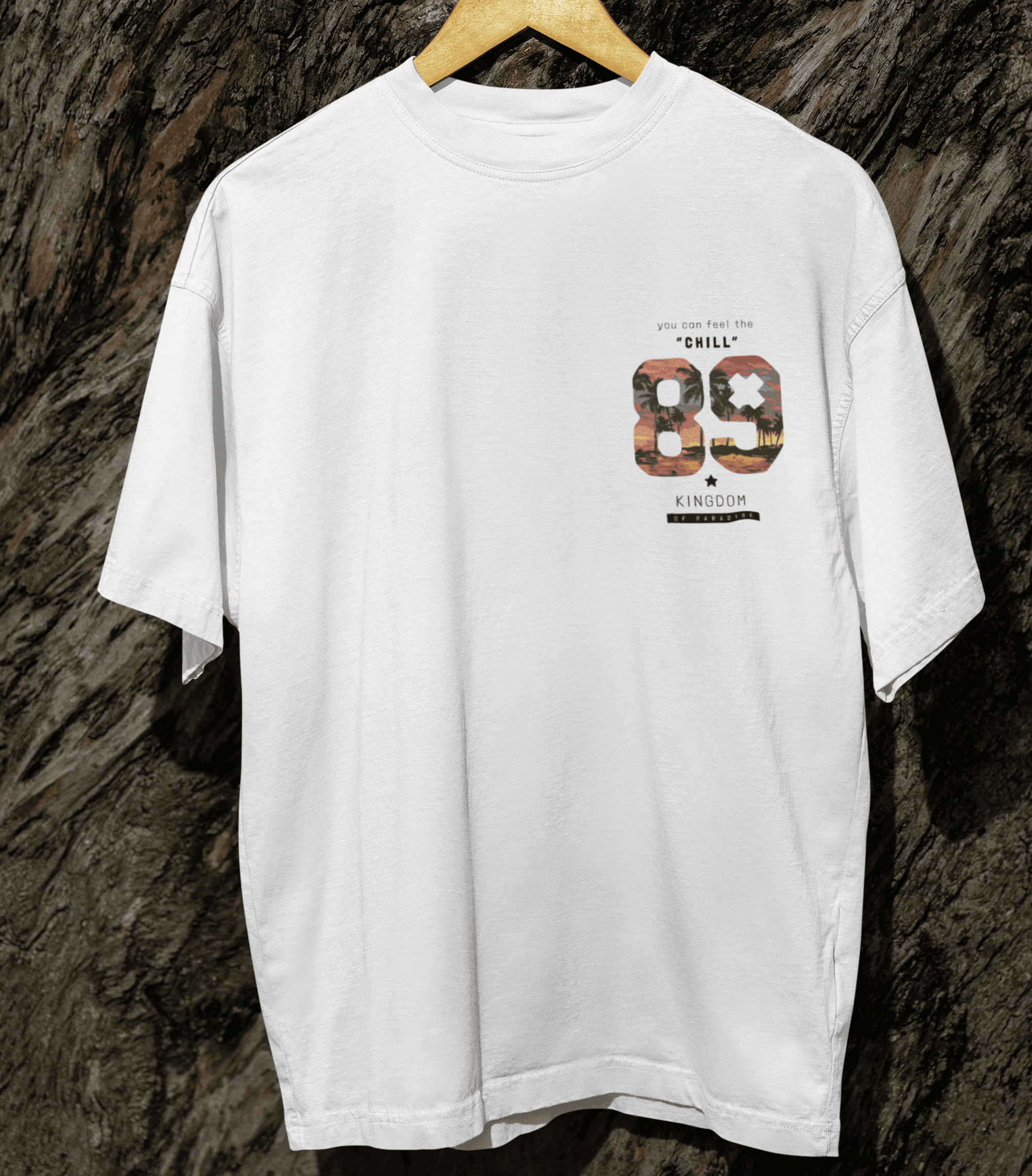 Chill 89 Sunset Oversize Tişört
