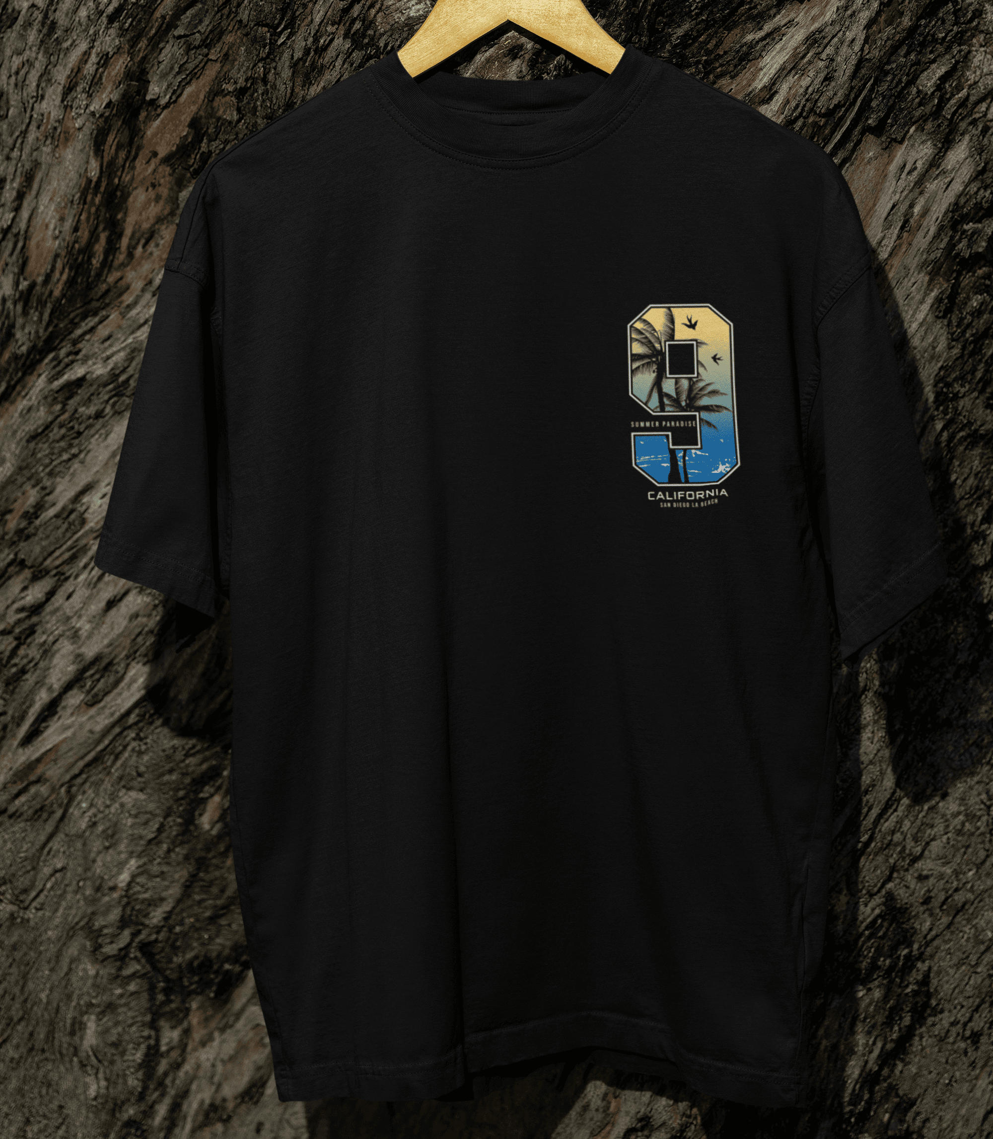 California 9 Oversize Tişört