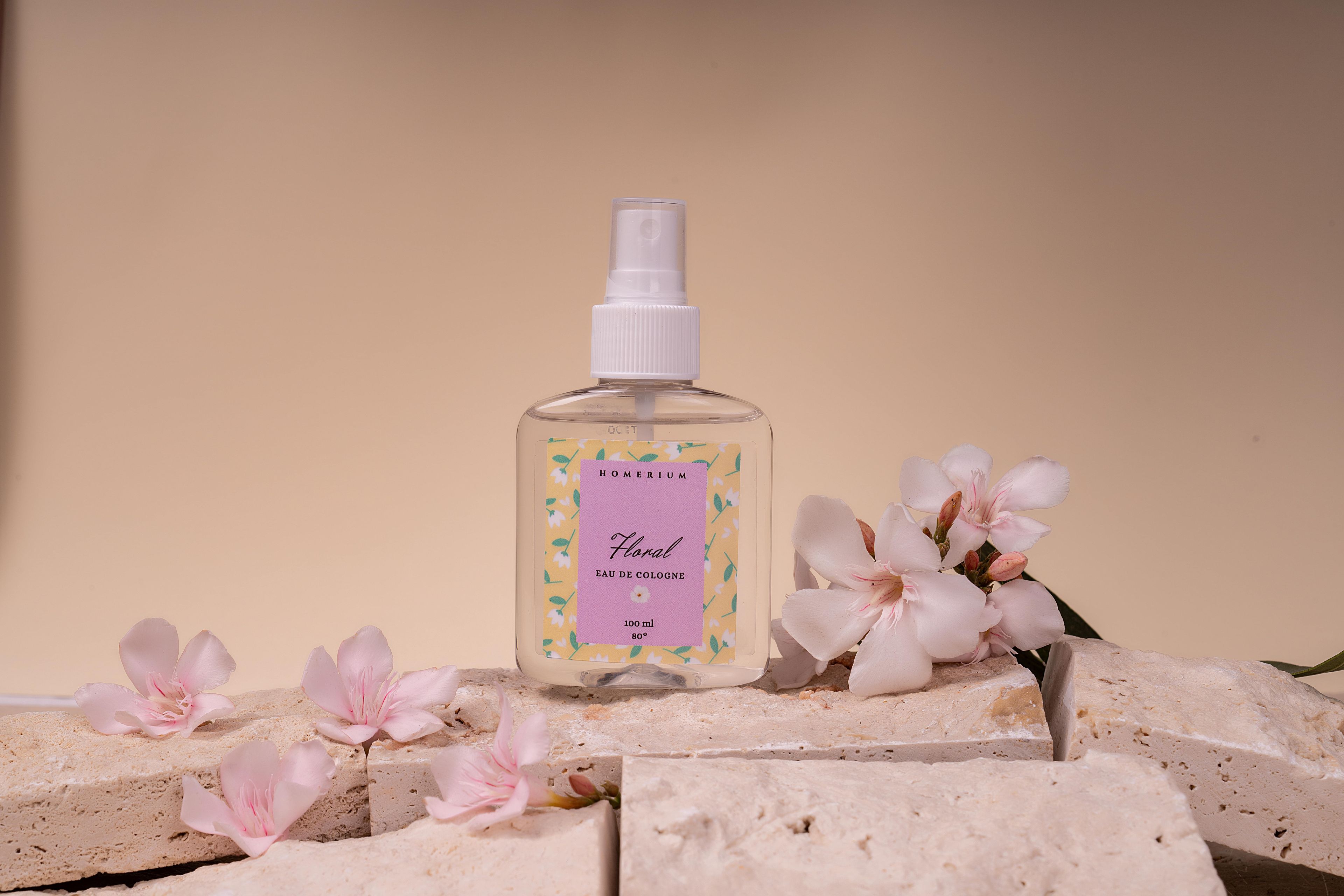 Floral Parfümlü Kolonya Orkide Yasemin 100 ml Sprey