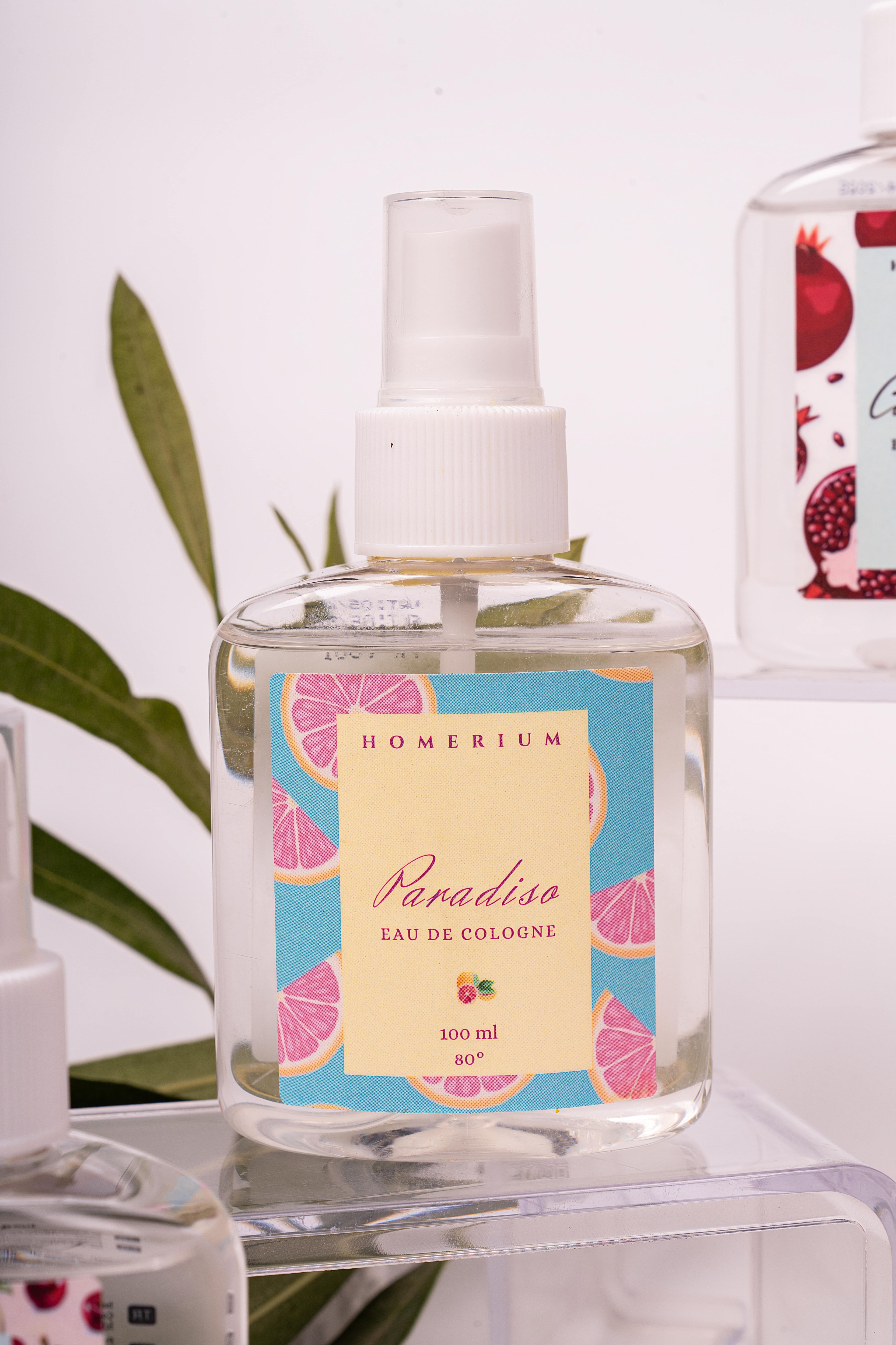 Parfümlü Kolonya Seti 100 ml Sprey x 6 adet