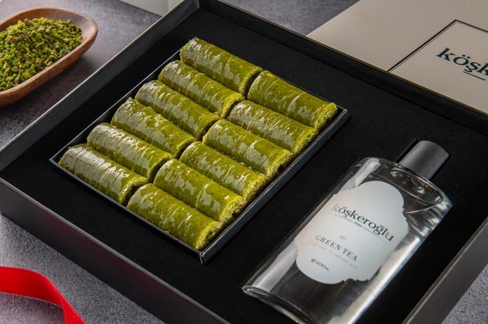 Hediyelik Set Fıstıklı Sarma