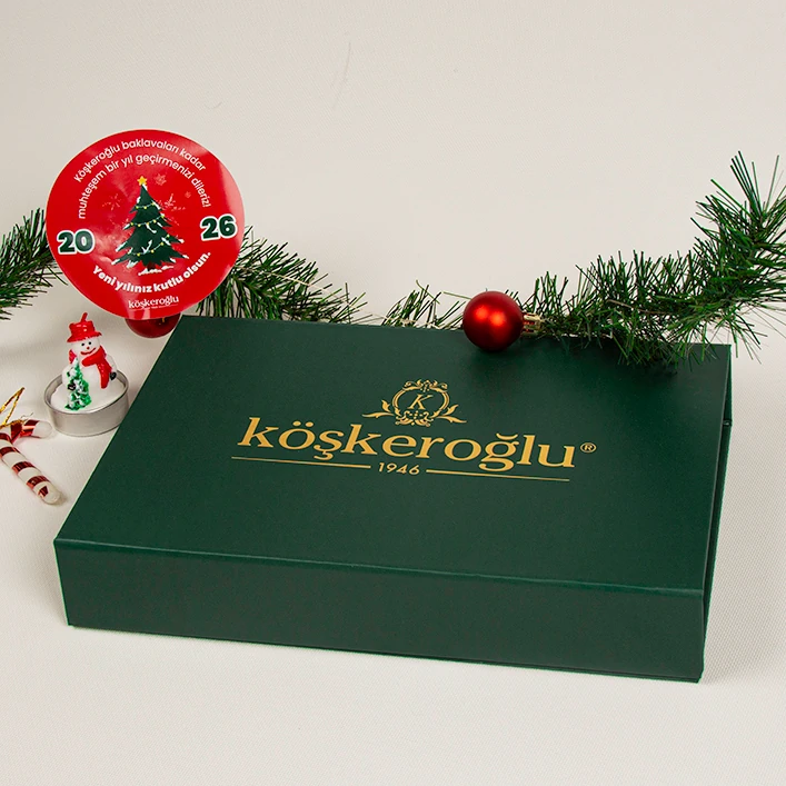 YILBAŞI Özel Hediyelik Köşkeroğlu Karışık Baklava 1 Kg