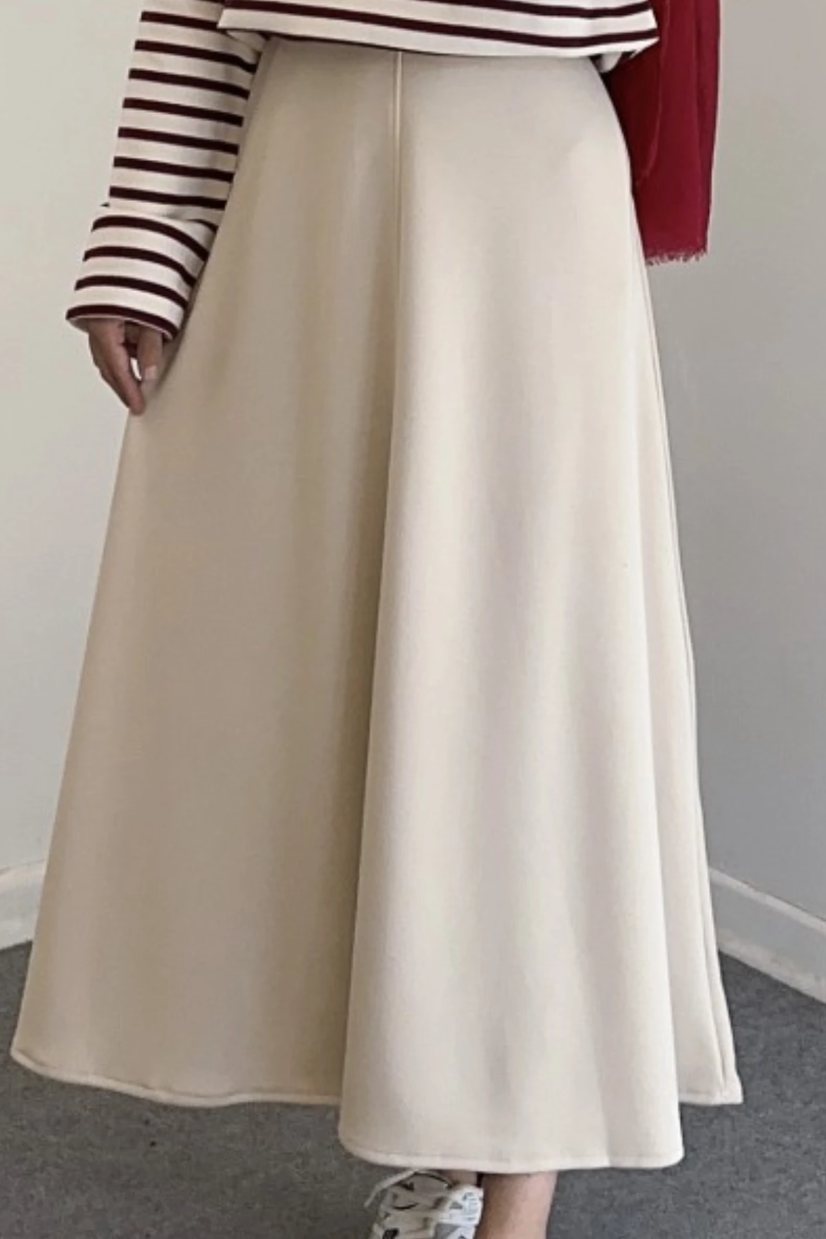 Scuba Kloş Etek - taş