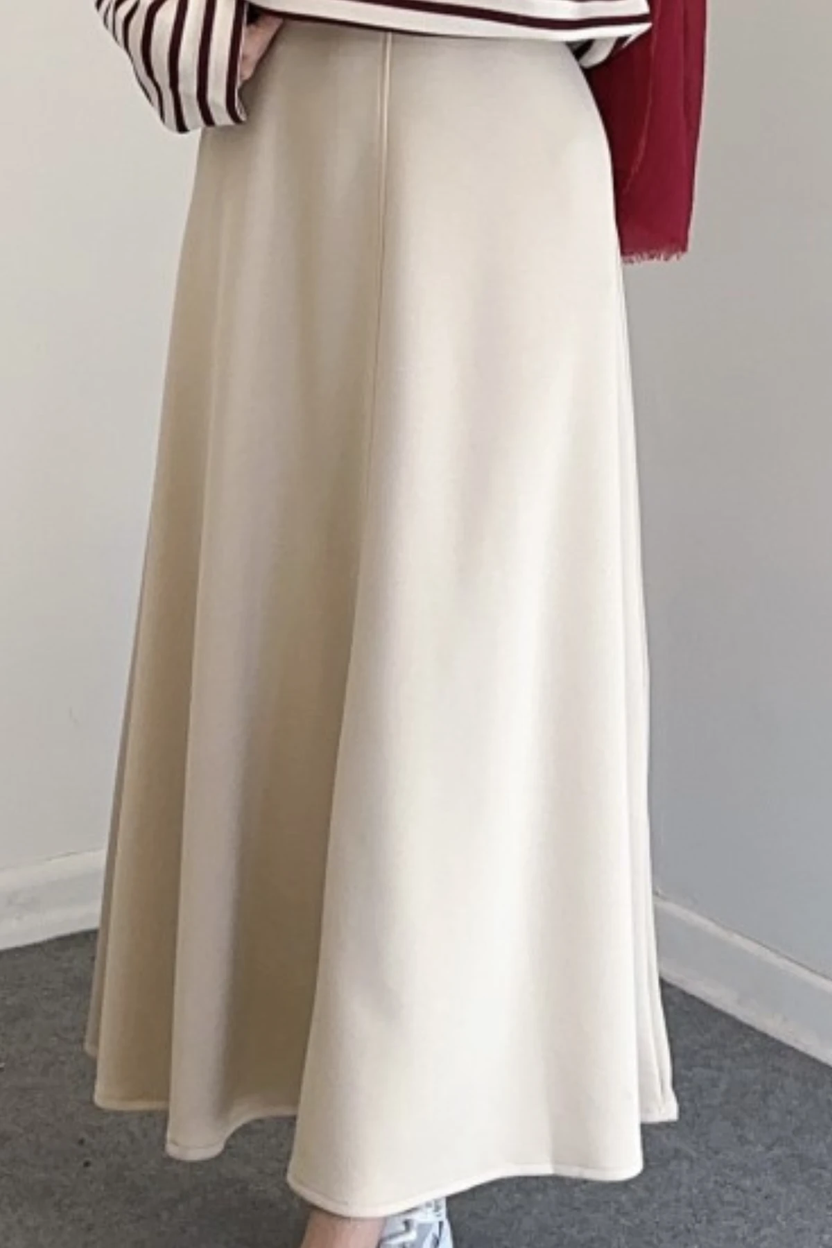 Scuba Kloş Etek - taş