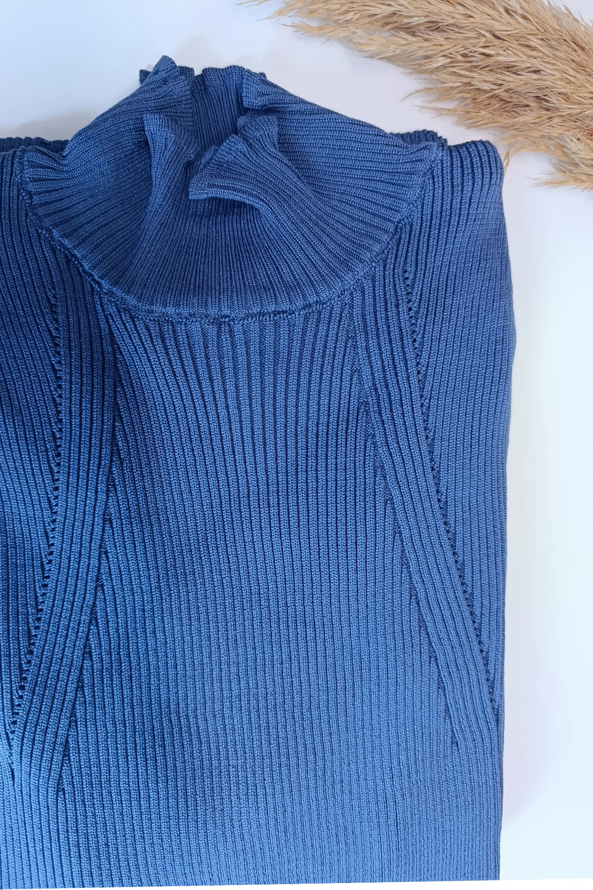 Triko Bluz - lacivert